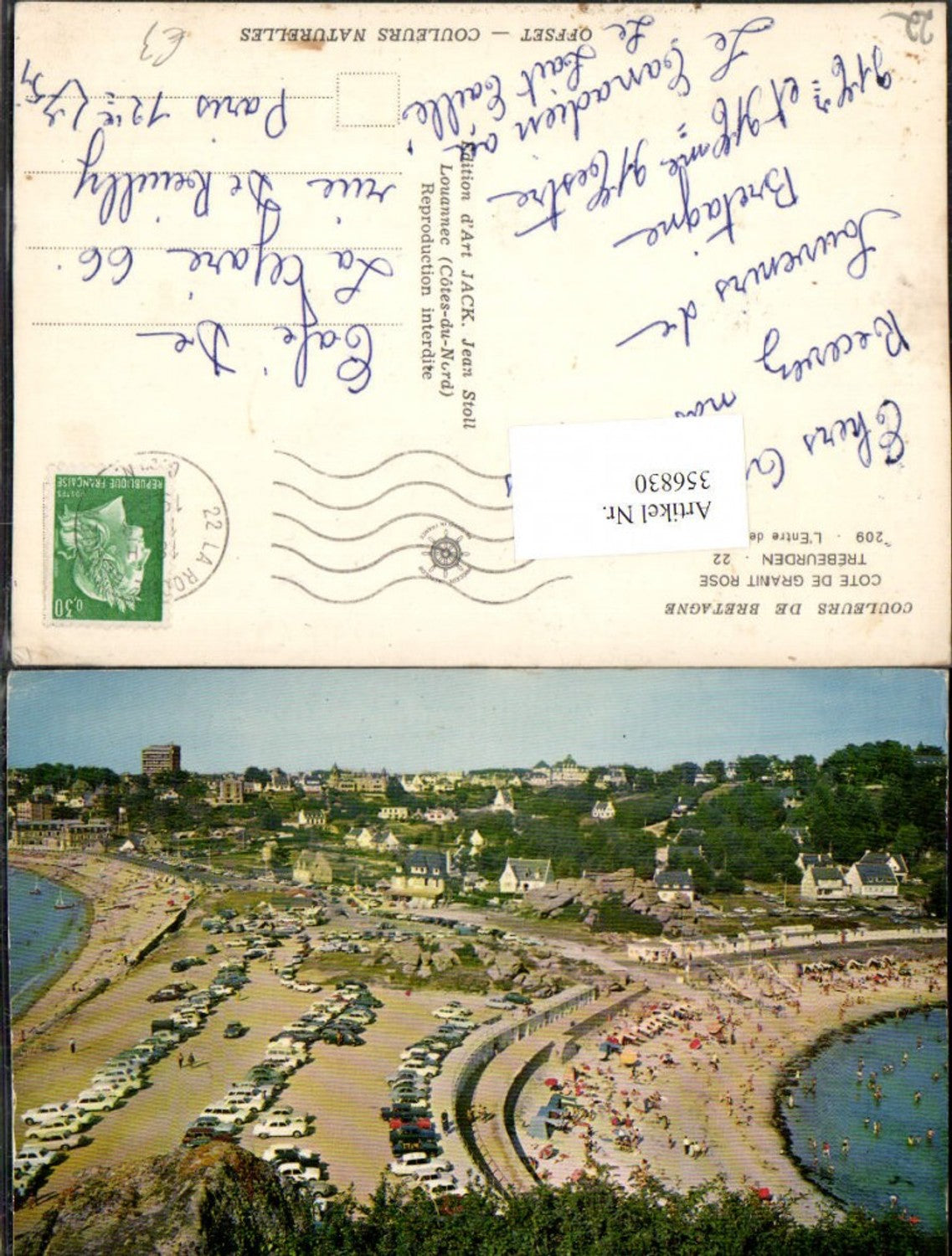 356830,Bretagne Cote-Amor Trebeurden L'Entree deux mers Strand