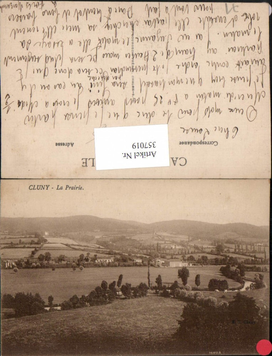 357019,Burgund Saone-et-Loire Cluny La Prairie Landschaft