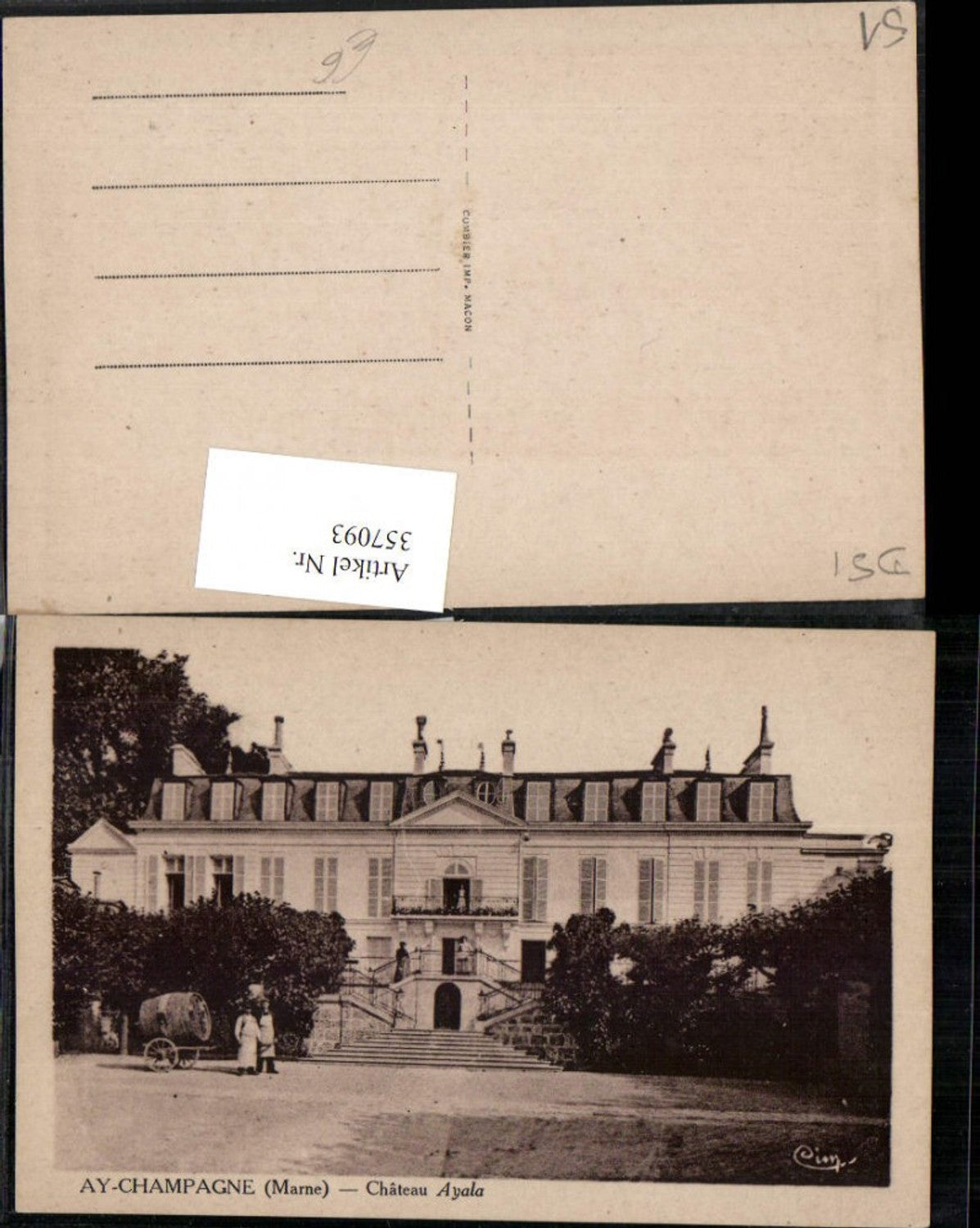 357093,Champagne-Ardenne Marne Ay-Champagne Chateau Ayala Schloss