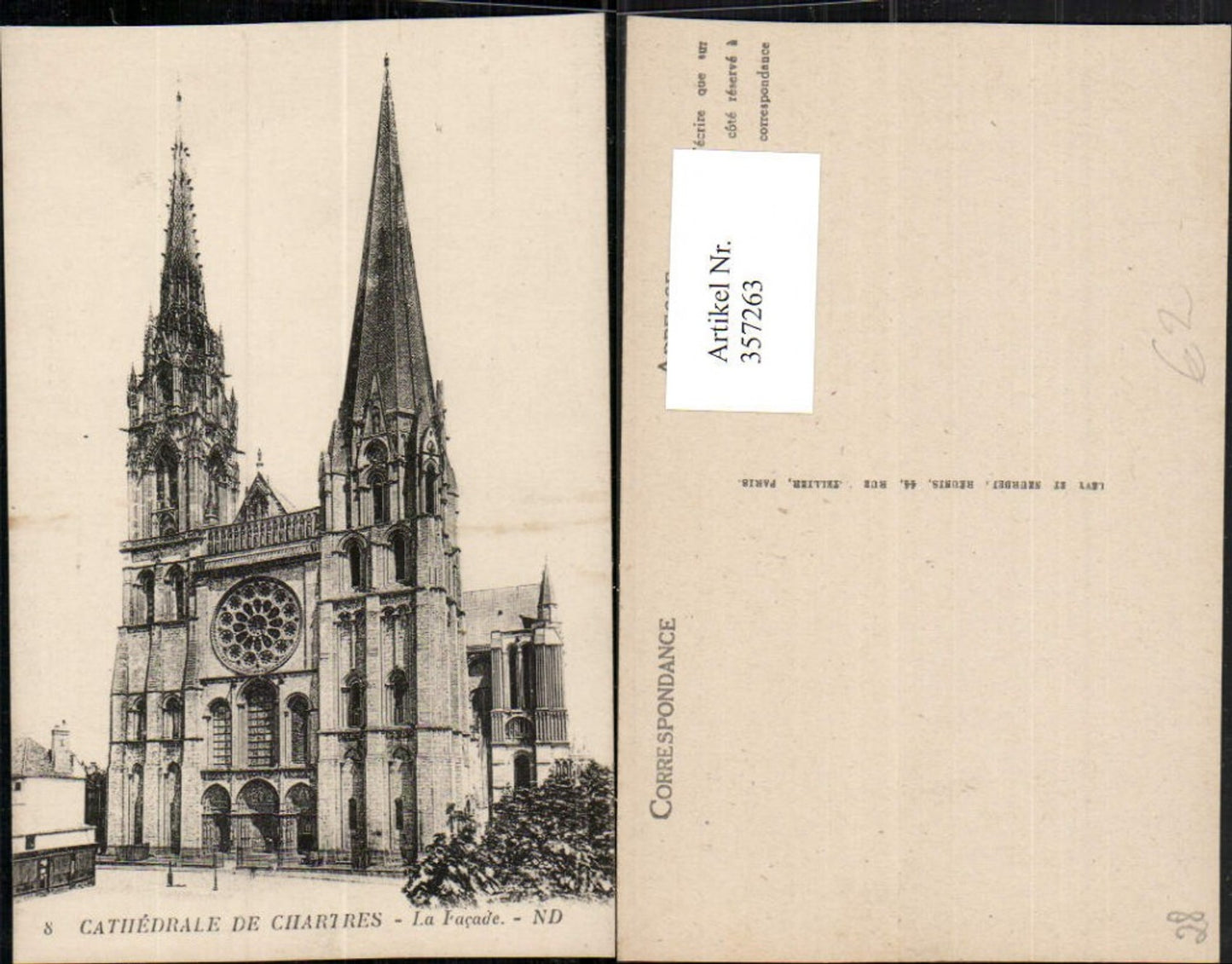 357263,Centre Eure-et-Loir Chartres Cathedrale Kirche