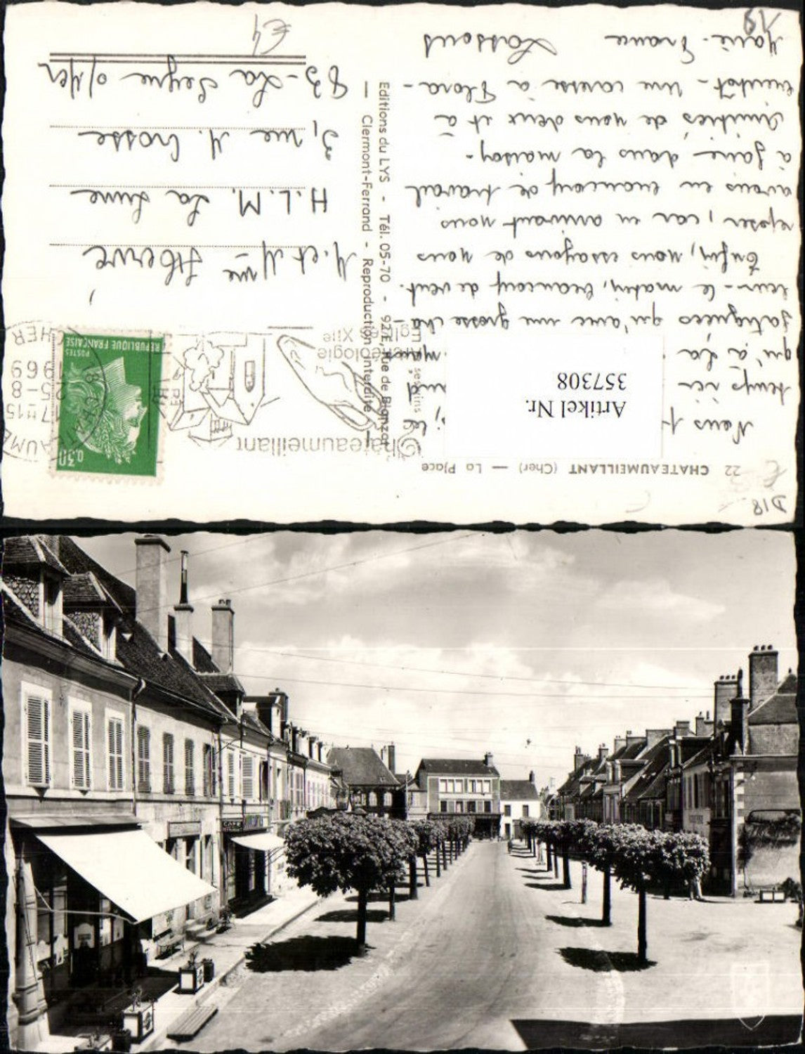 357308, Centre Cher Chateaumeillant La Place street view