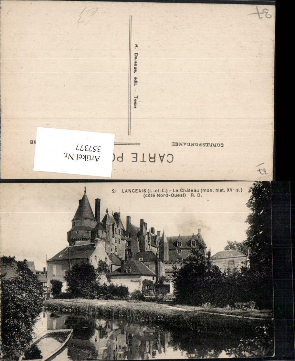 357377,Centre Indre-et-Loire Langeais Le Chateau Schloss