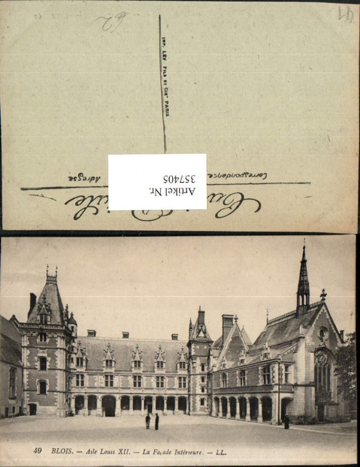 357405,Centre Loire-et-Cher Blois Aile Louis XII Schloss