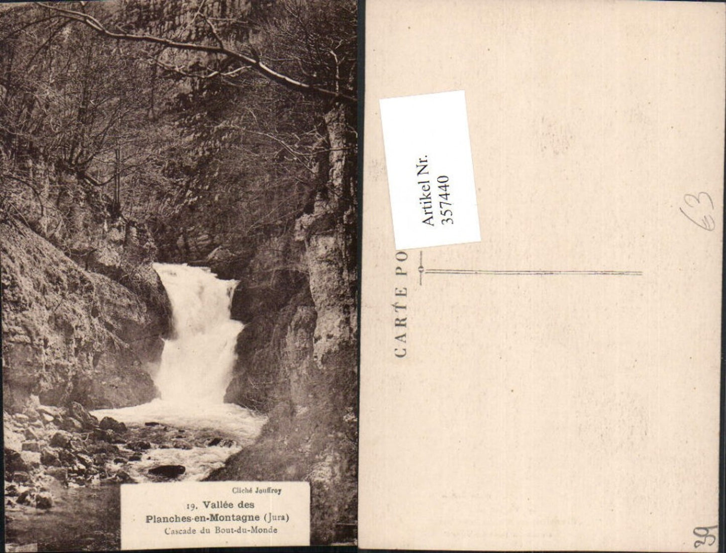 357440,Franche-Comte Jura Planches-en-Montagne Cascade Bout-du-Monde Wasserfall