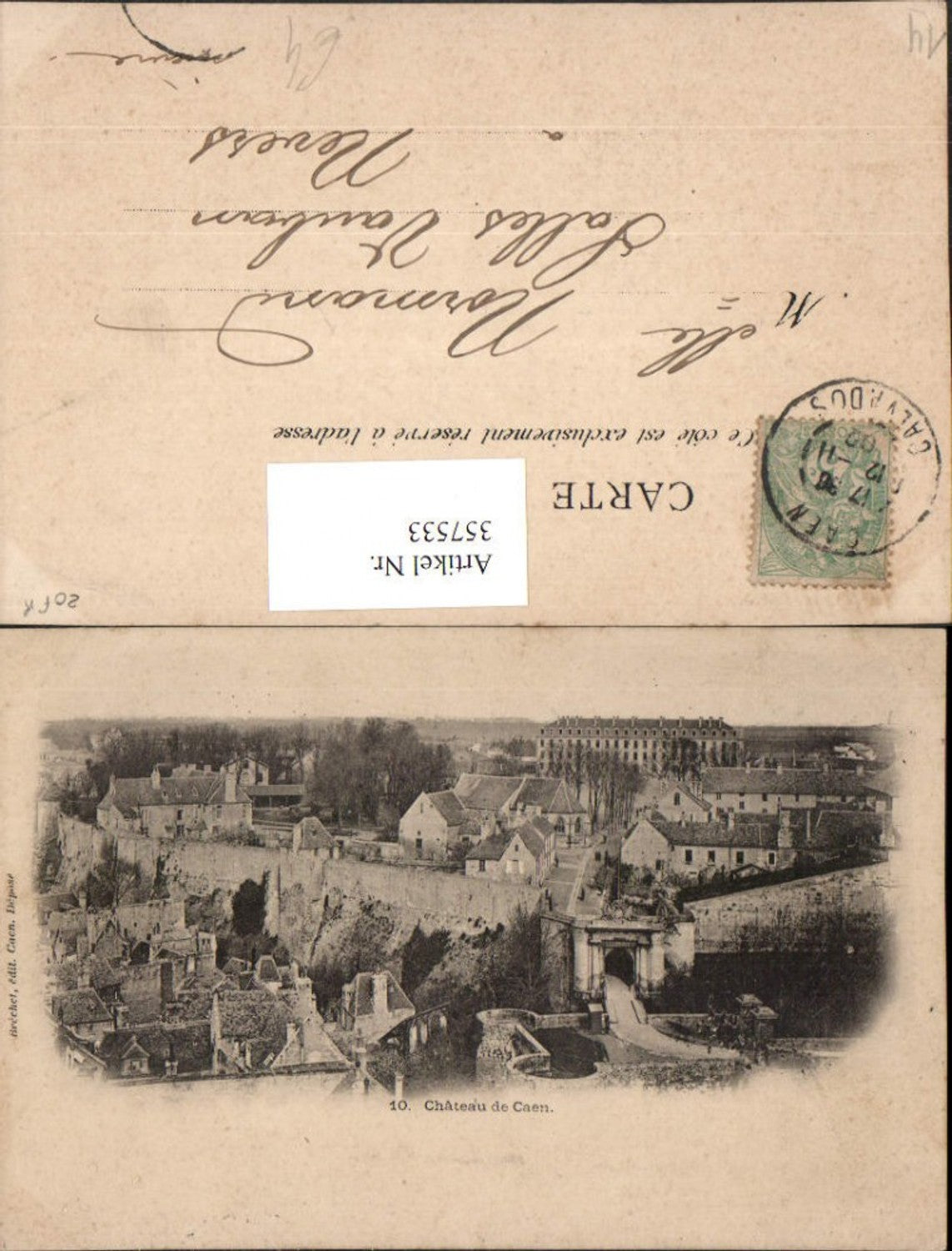357533,Basse-Normandie Calvados Chateau de Caen Schloss