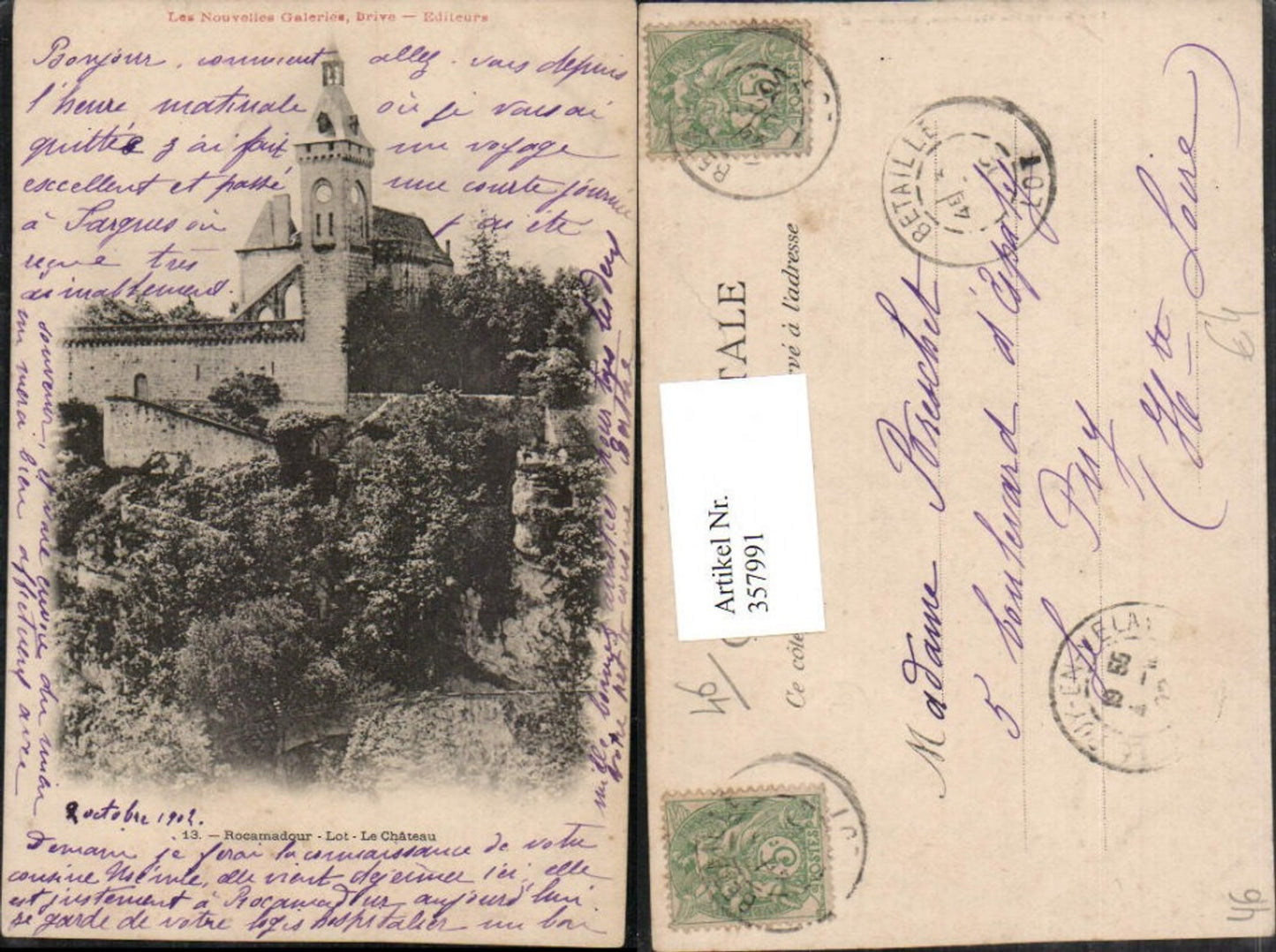 357991,Midi-Pyrenees Lot Rocamadour Le Chateau Schloss
