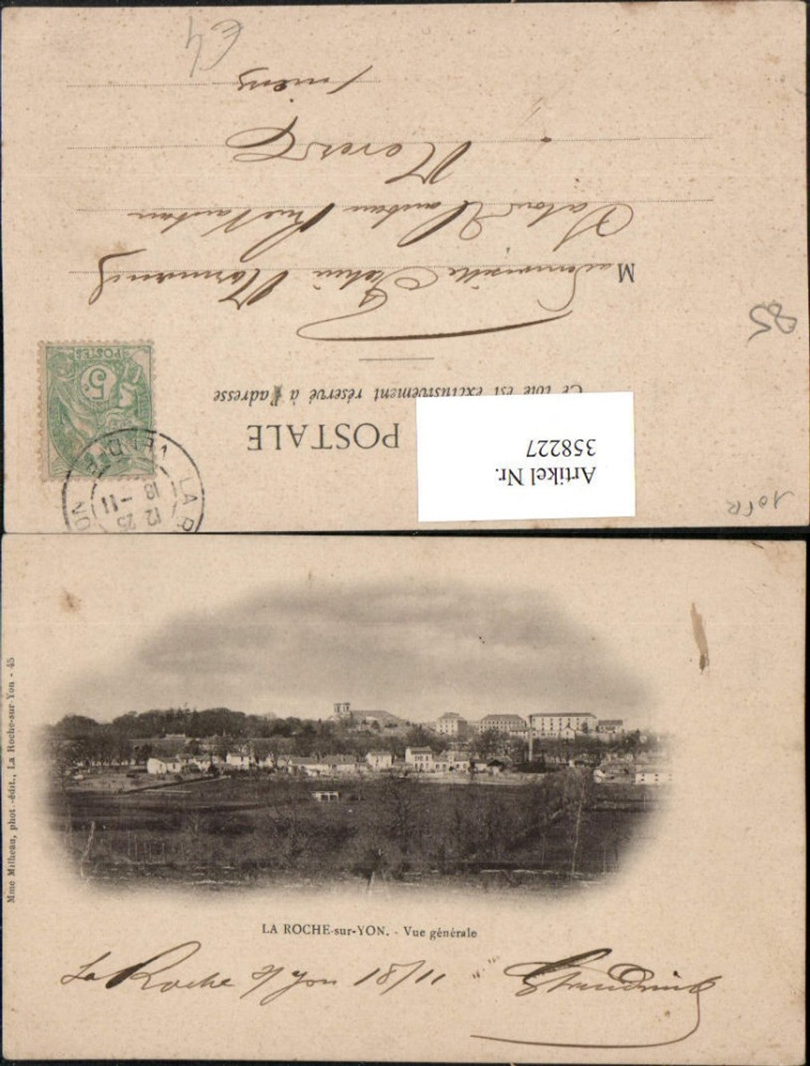 358227,Pays de la Loire Vendee La Roche-sur-Yon Vue generale Totale