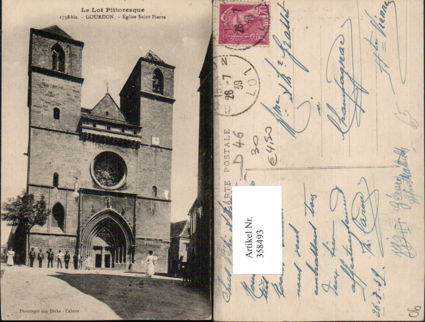 358493,Provence-Alpes-Cote-Azur Alpes-Maritimes Gourdon Eglise Saint-Pierre Kirche