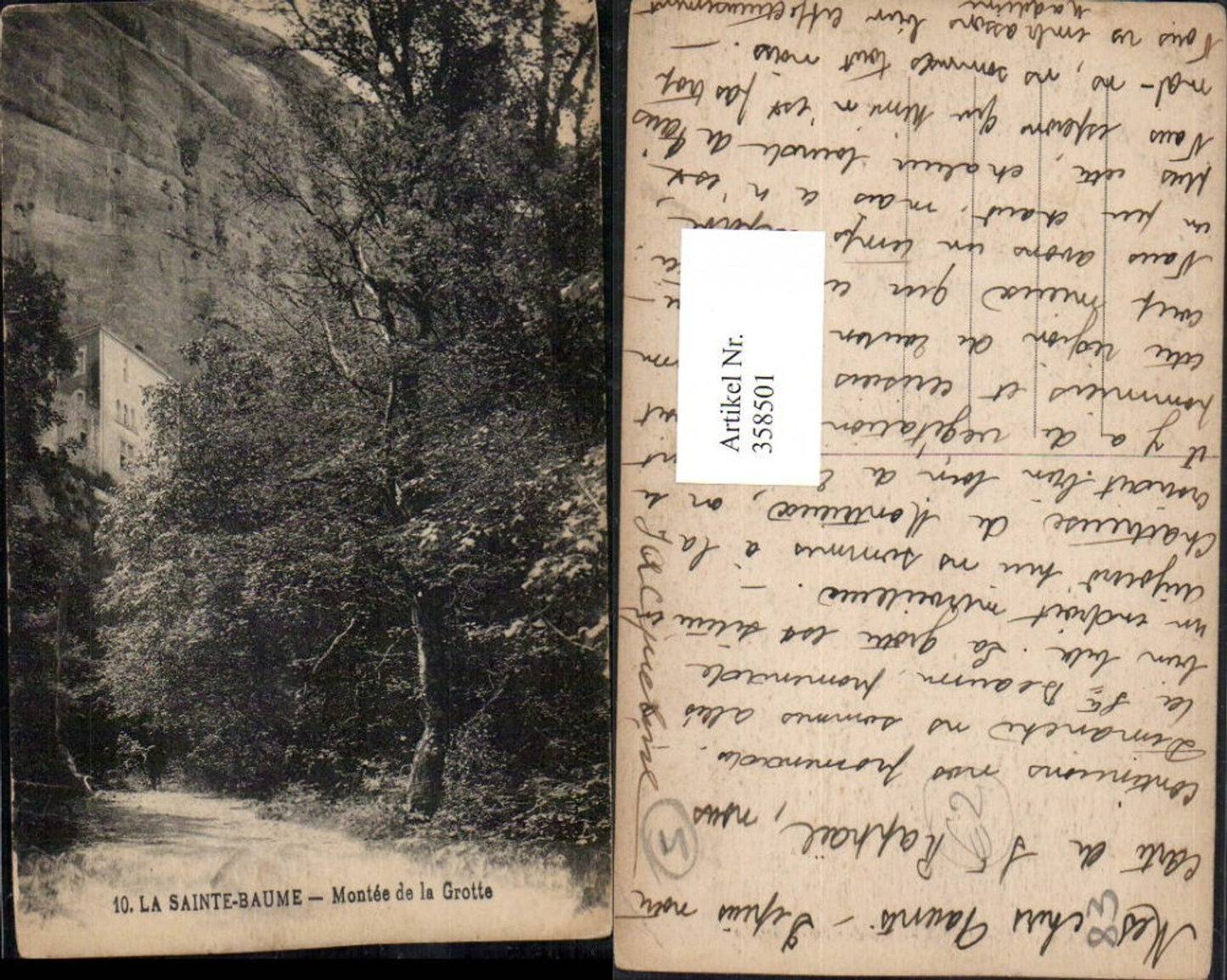 358501,Provence-Alpes-Cote-Azur Var La Sainte-Baume Montee de la Grotte