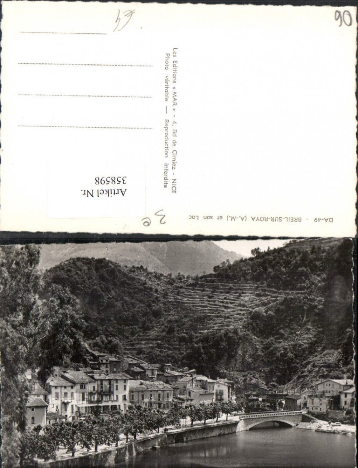 358598,Provence-Alpes-Cote-Azur Alpes-Maritimes Breil-sur-Roya et son Lac Teilansicht