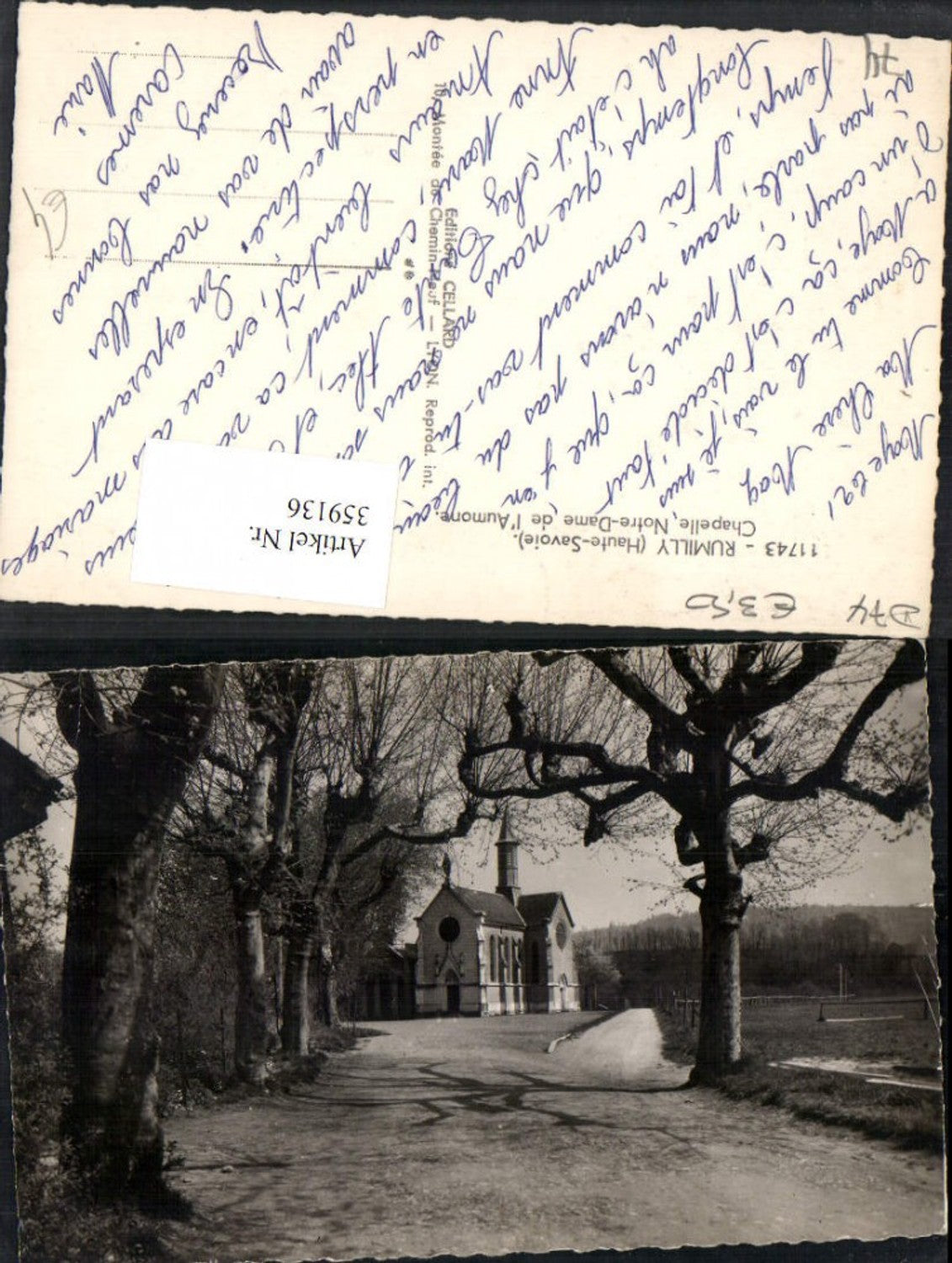 359136,Rhone-Alpes Haute-Savoie Rumilly Chapelle Notre-Dame de l'aumone Kapelle