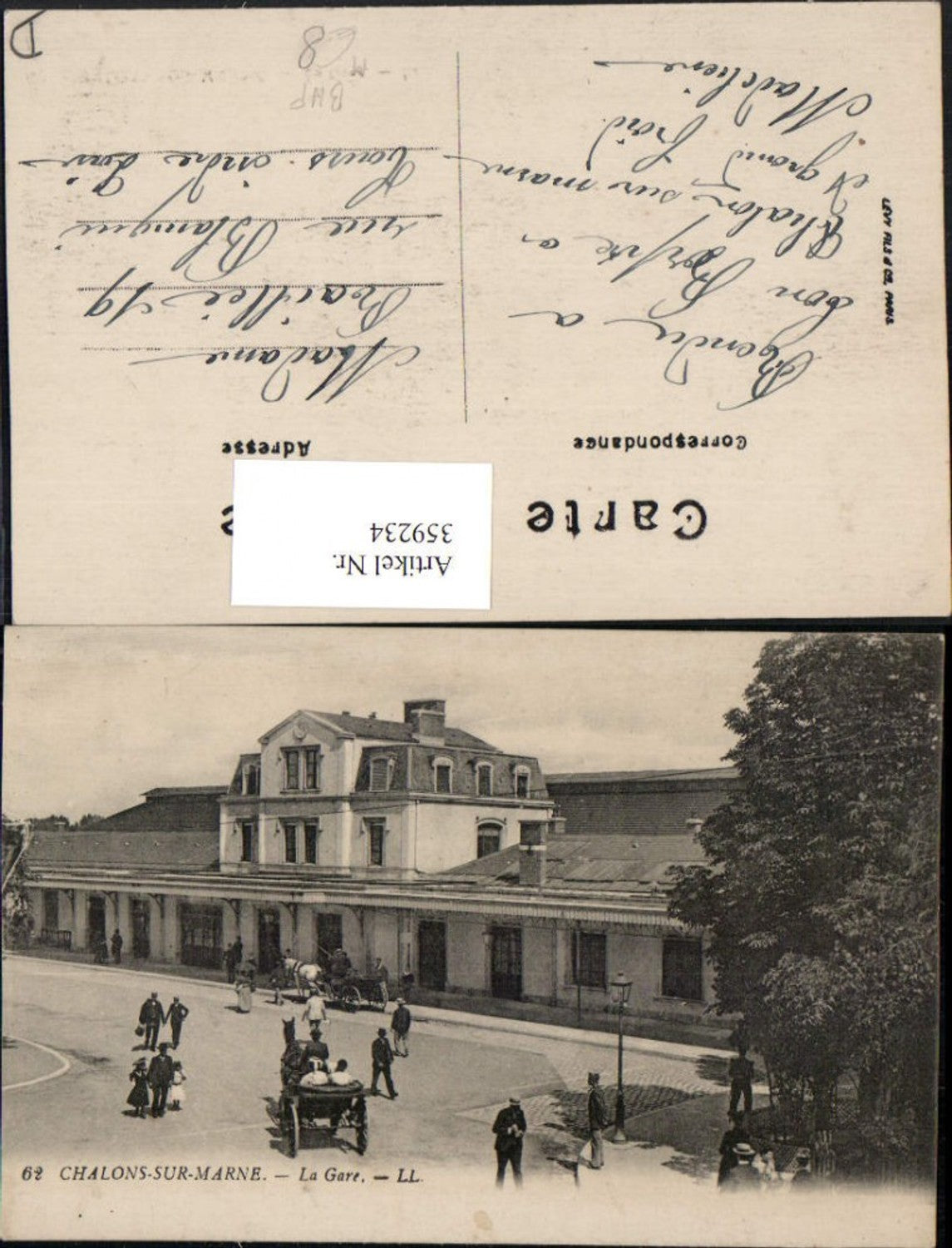 359234,Champagne-Ardenne Marne Chalons-sur-Marne La Gare Bahnhof