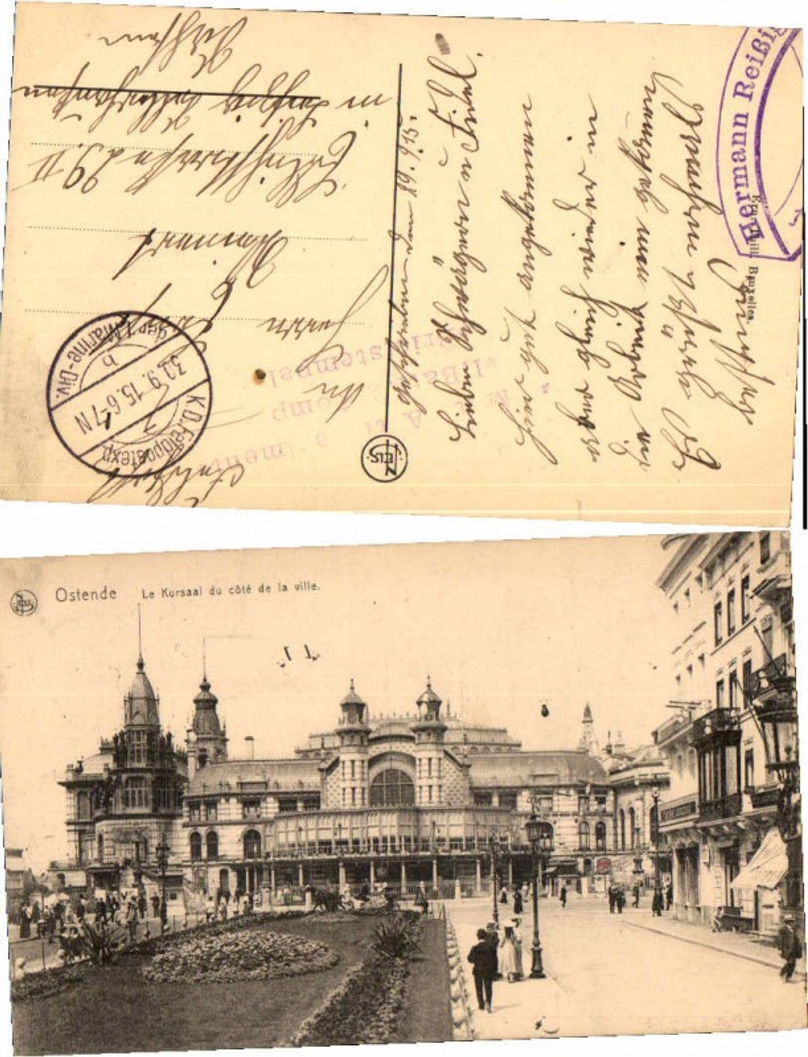 59624,Ostende Le kursaal cote de la ville