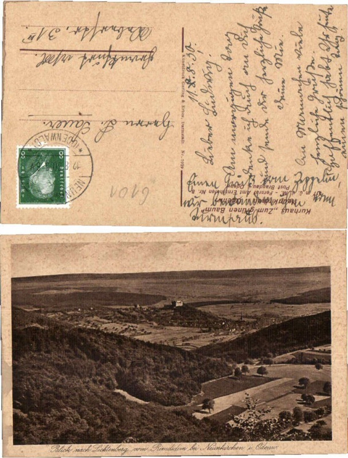 59835,Lichtenberg bei Neukirchen im Odenwald 1930