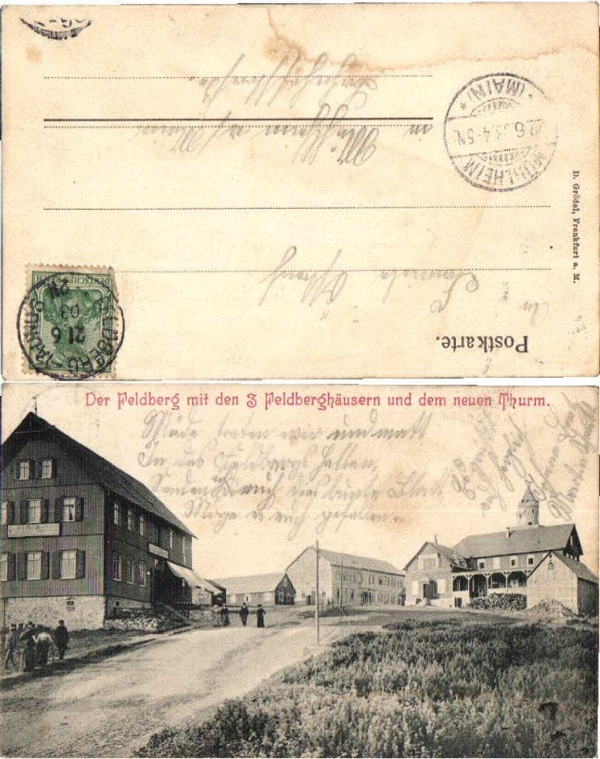 59841, Feldberg Inn around 1903