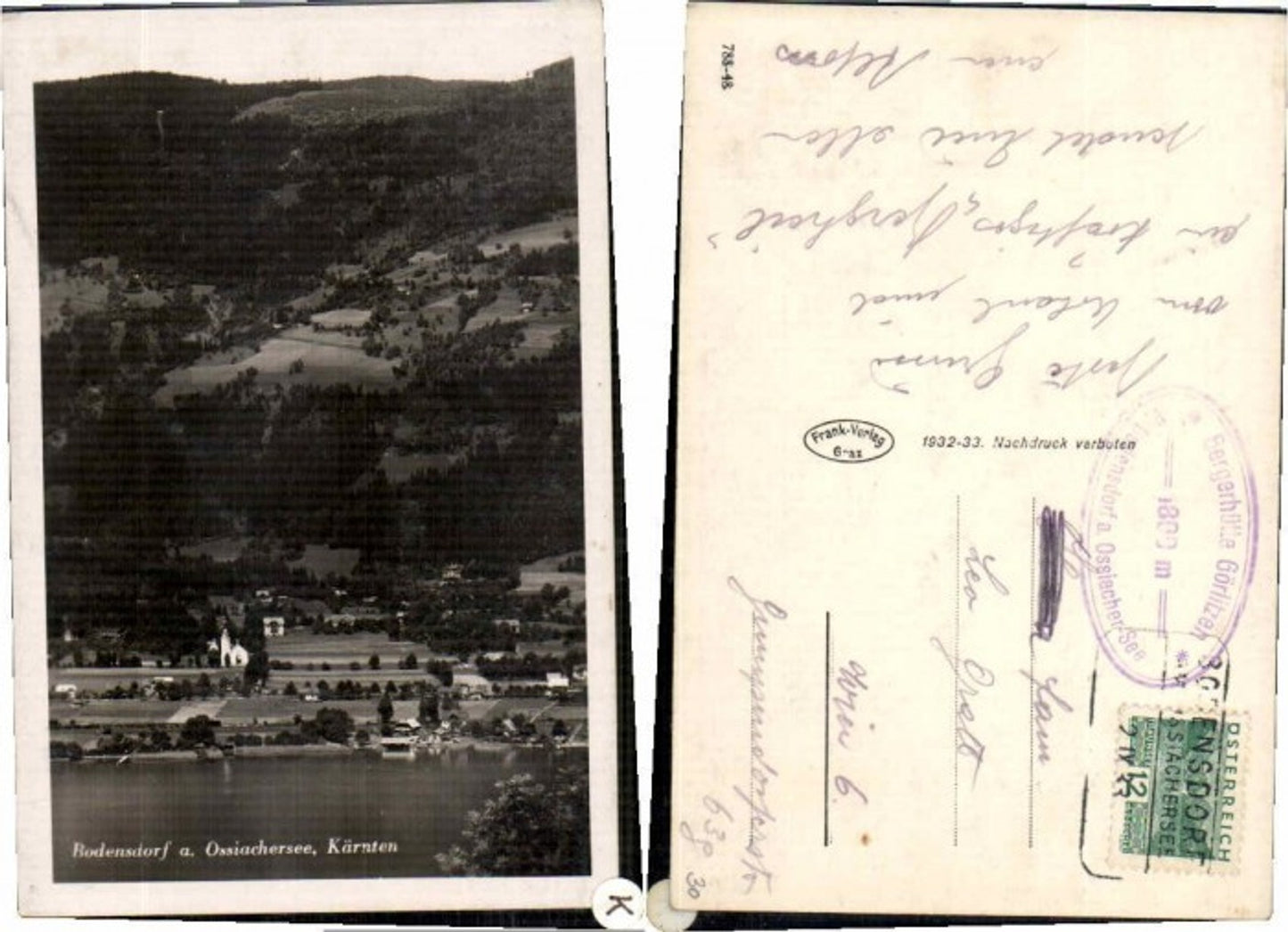 60118,Bodensdorf am Ossiachersee 1932
