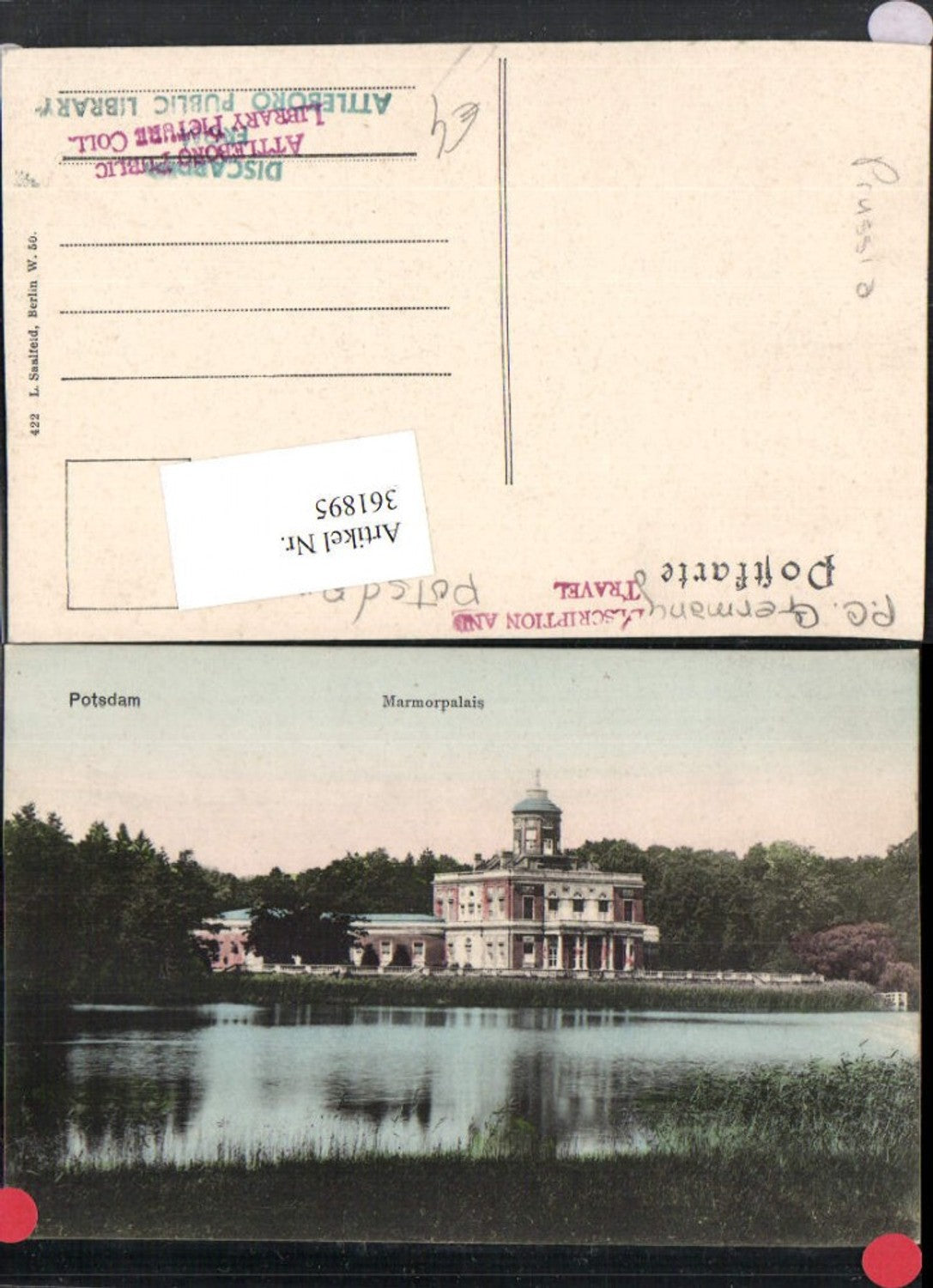 361895, Potsdam Marble Palace