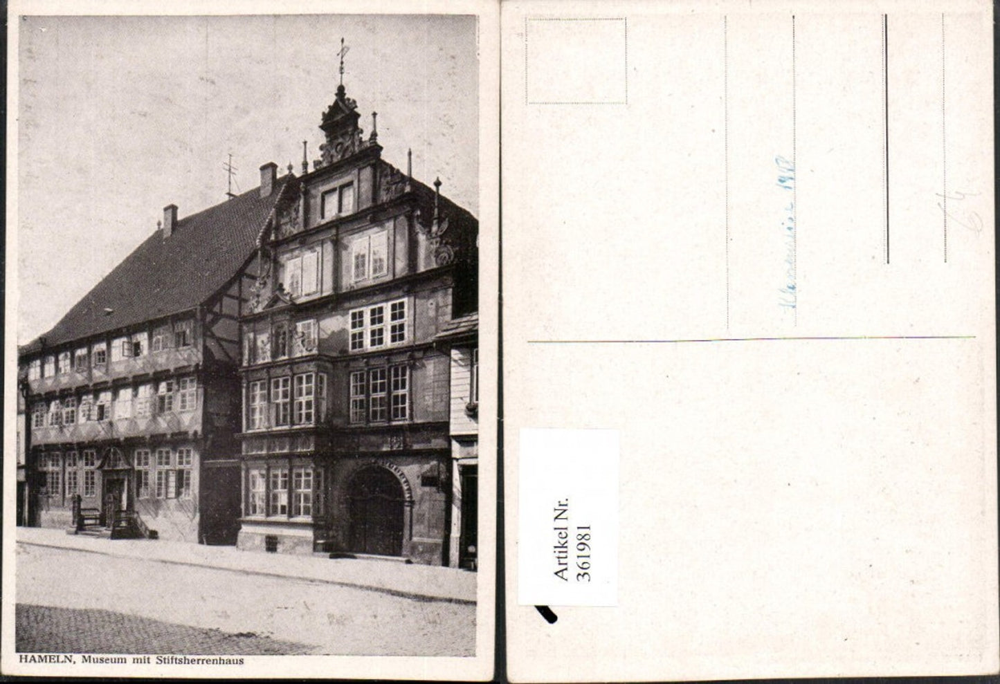 361981,Hameln Museum m. Stiftsherrenhaus