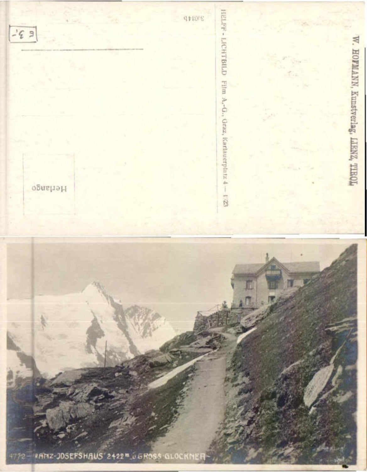 60792,FotoAK Grossglockner Franz Josefs Haus