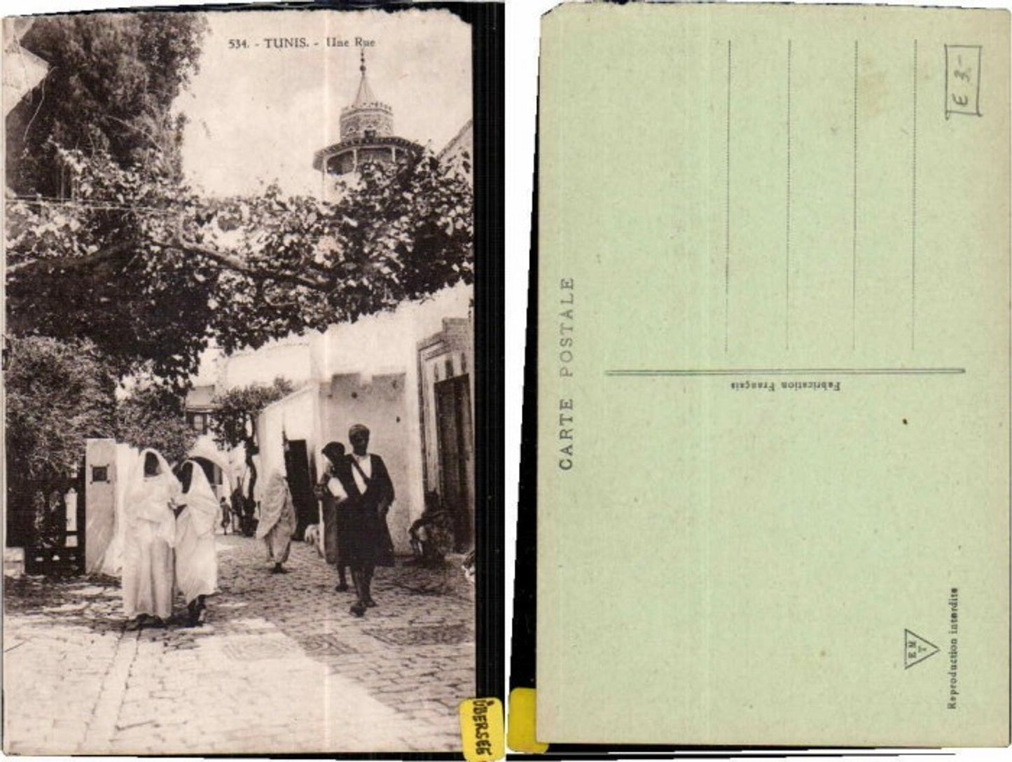 61030,Tunis Une Rue Typen Nomades