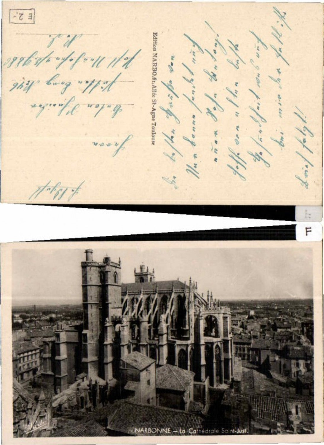 61036,Narbonne Cathedrale Saint Just Kirche