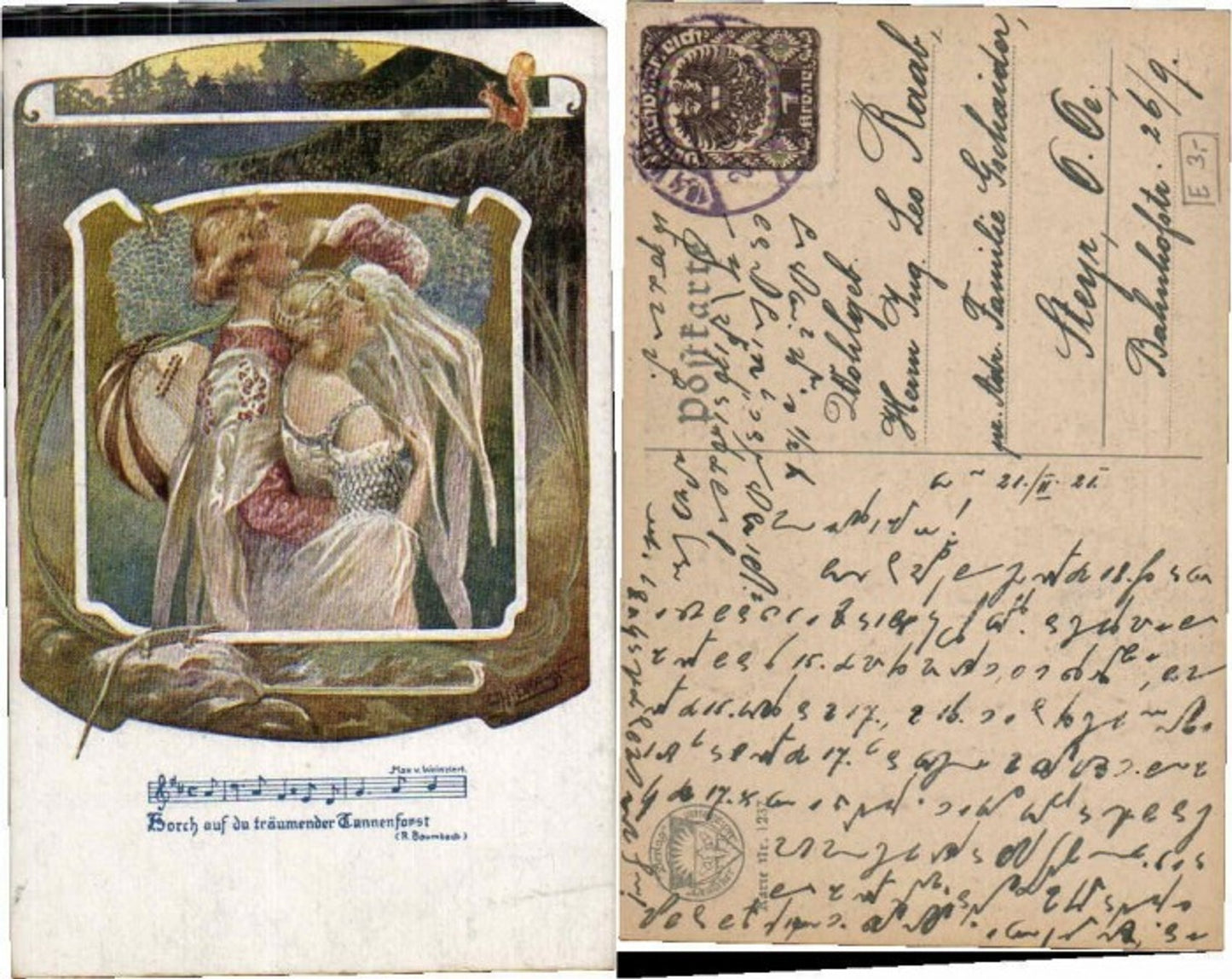 61245,Dt Schulverein 1237 W.H. Braun Jugendstil