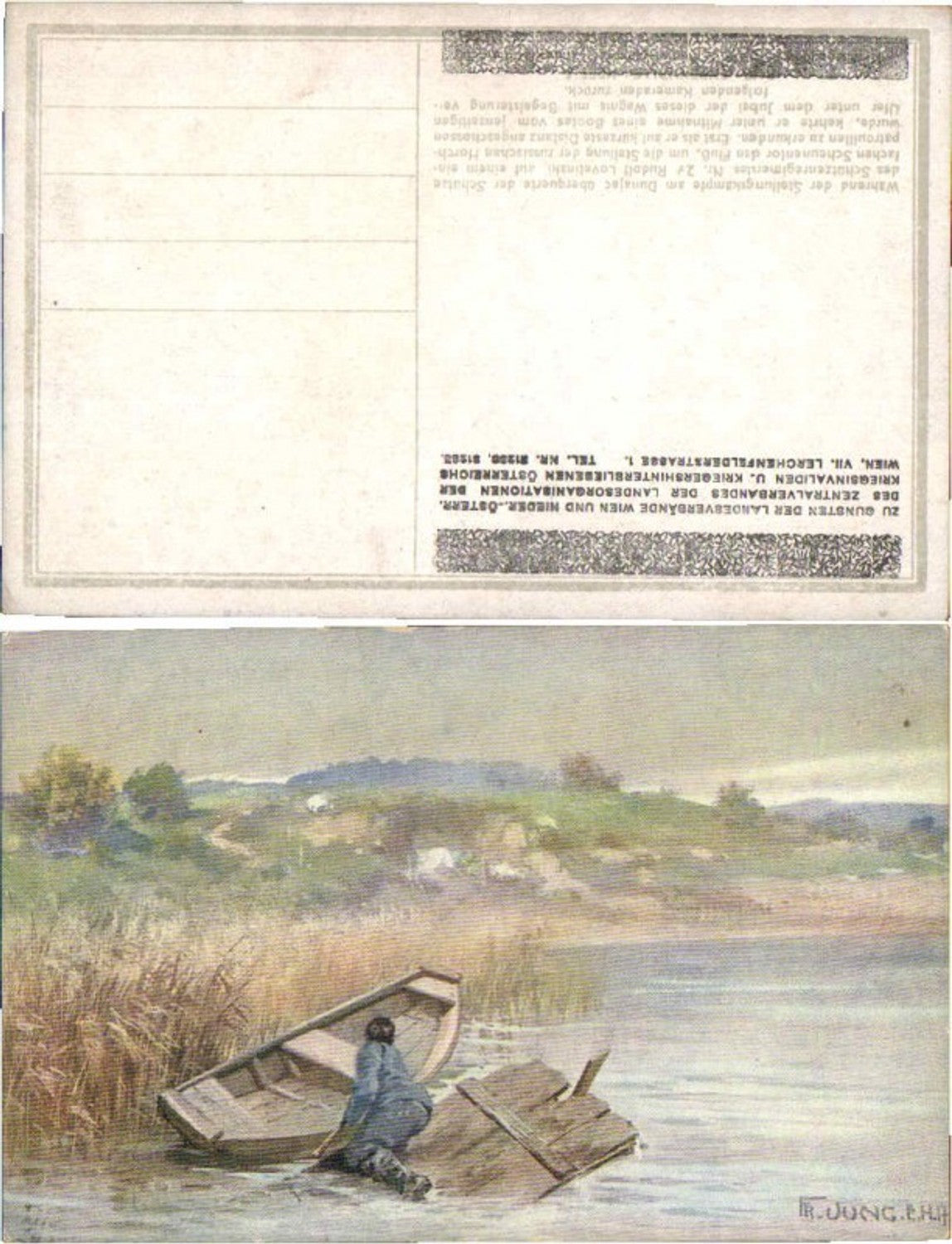 61254,WW1 Patriotik Soldat b. Dunajec Schützen Reg 29