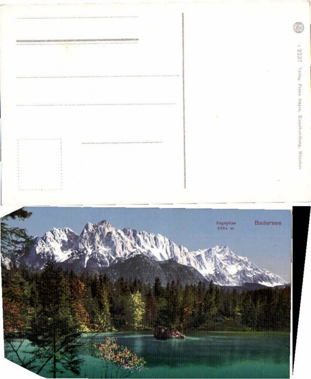 62248, Badersee near Berchtesgaden 1910
