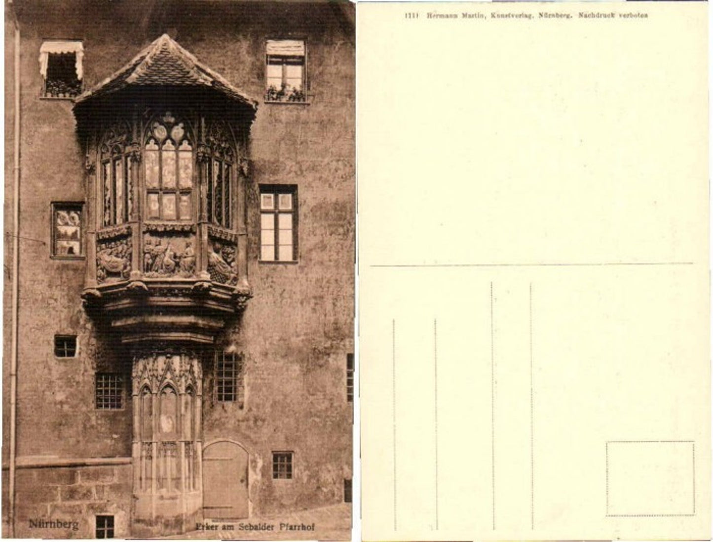 62258, Nuremberg Erker Sebalder rectory