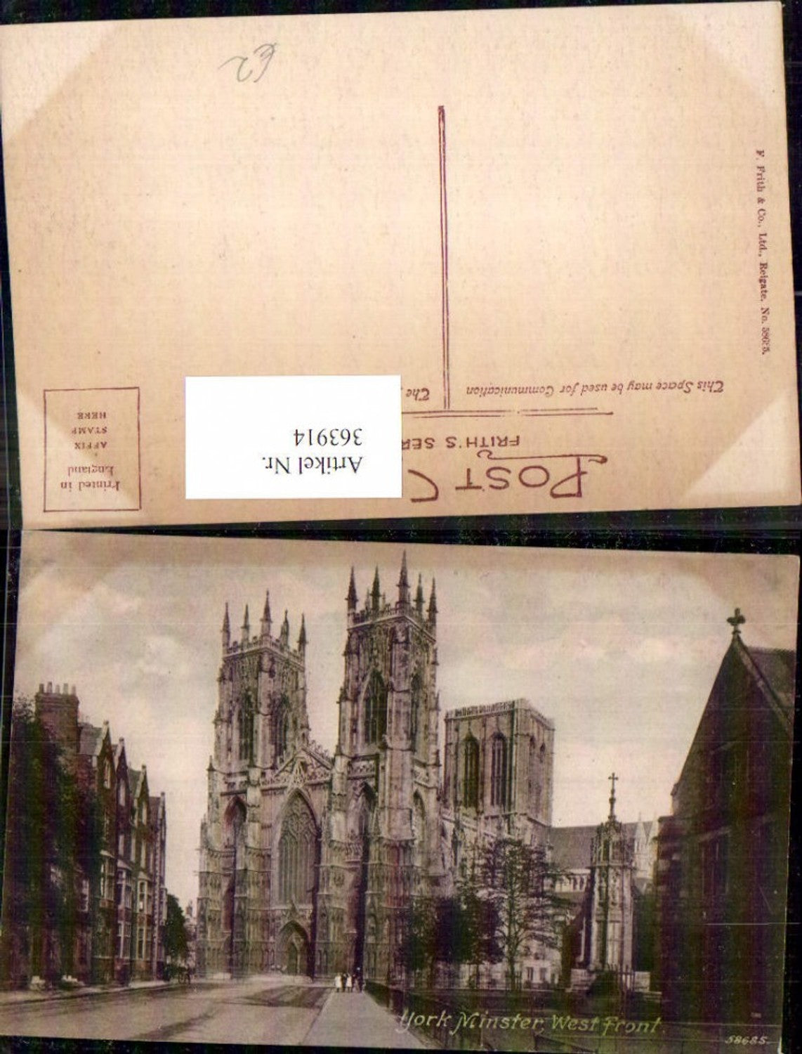 363914,Kirche York Minster West Front
