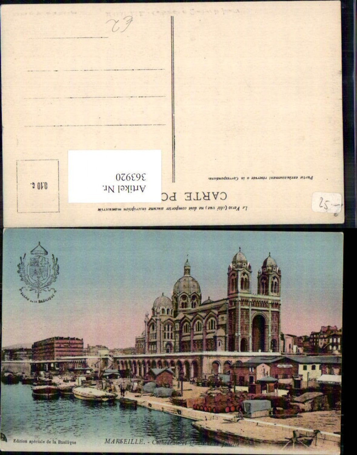 363920,Kirche Marseille Cathedrale et Quais de la Joliette