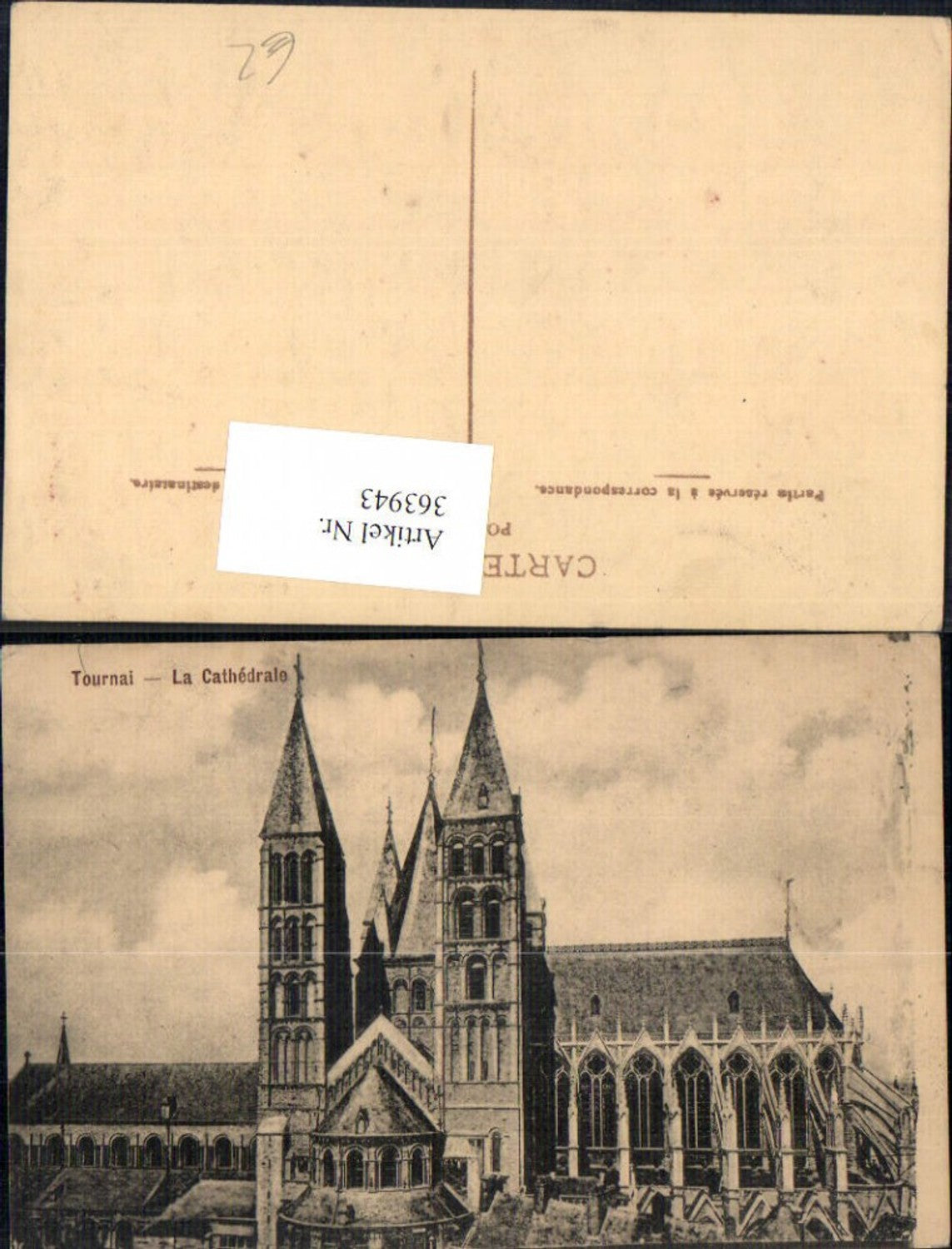 363943,Kirche Tournai La Cathedrale Kathedrale