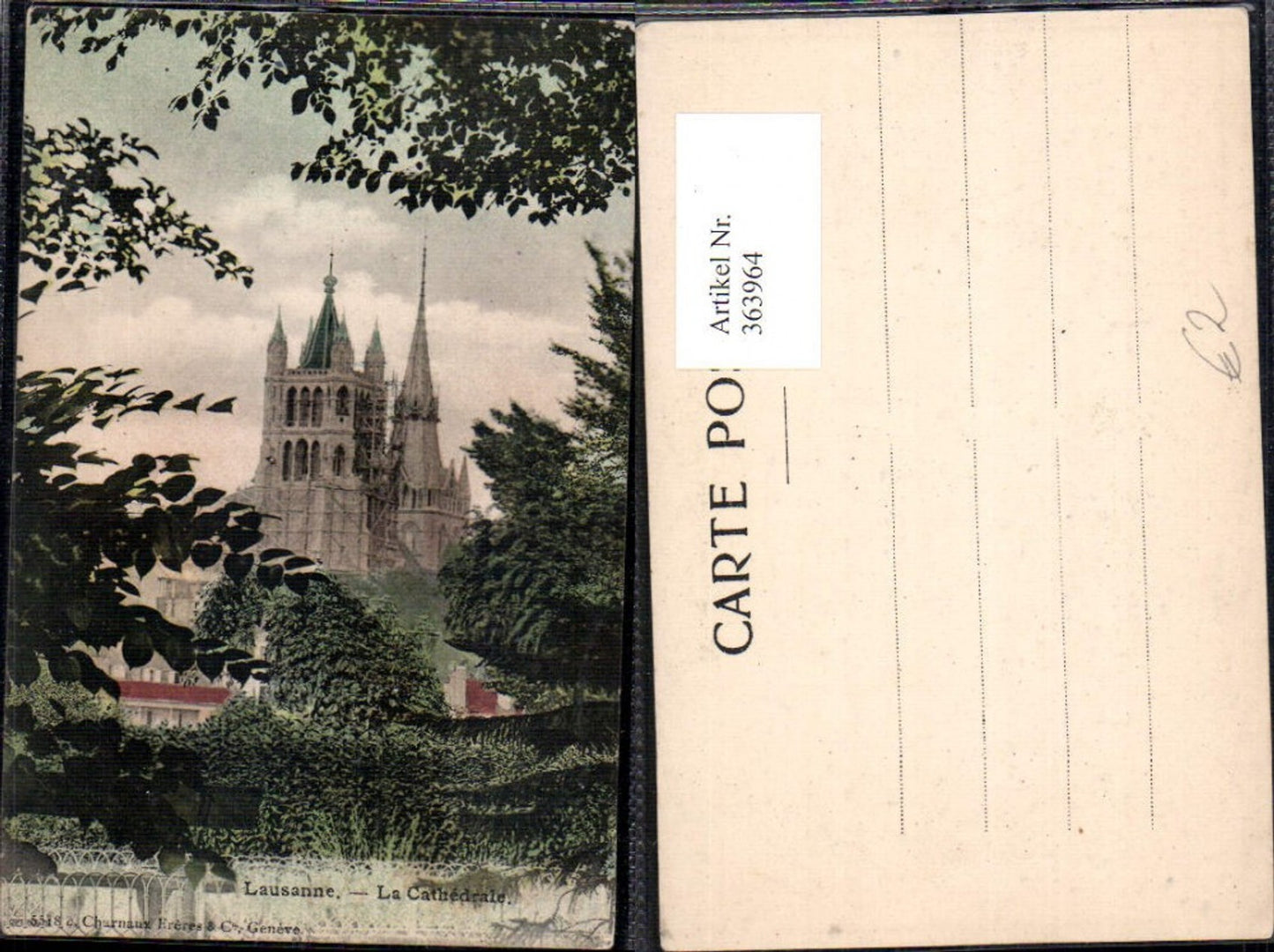 363964,Kirche Lausanne La Cathedrale