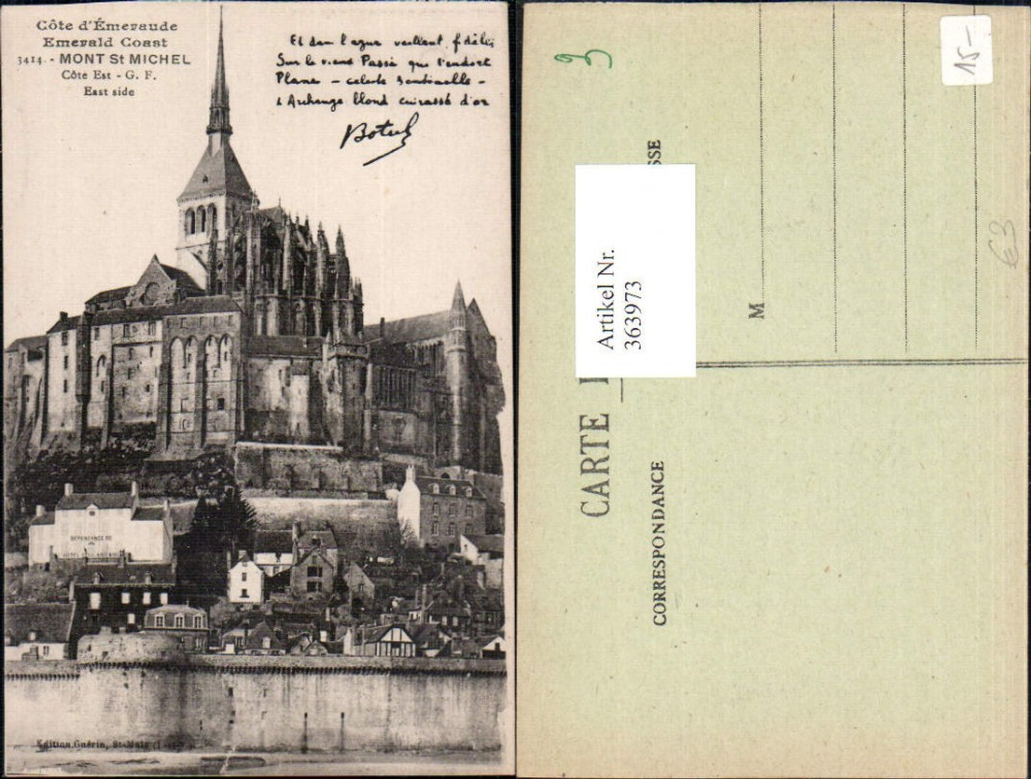 363973,Kirche Mont St Michel East side