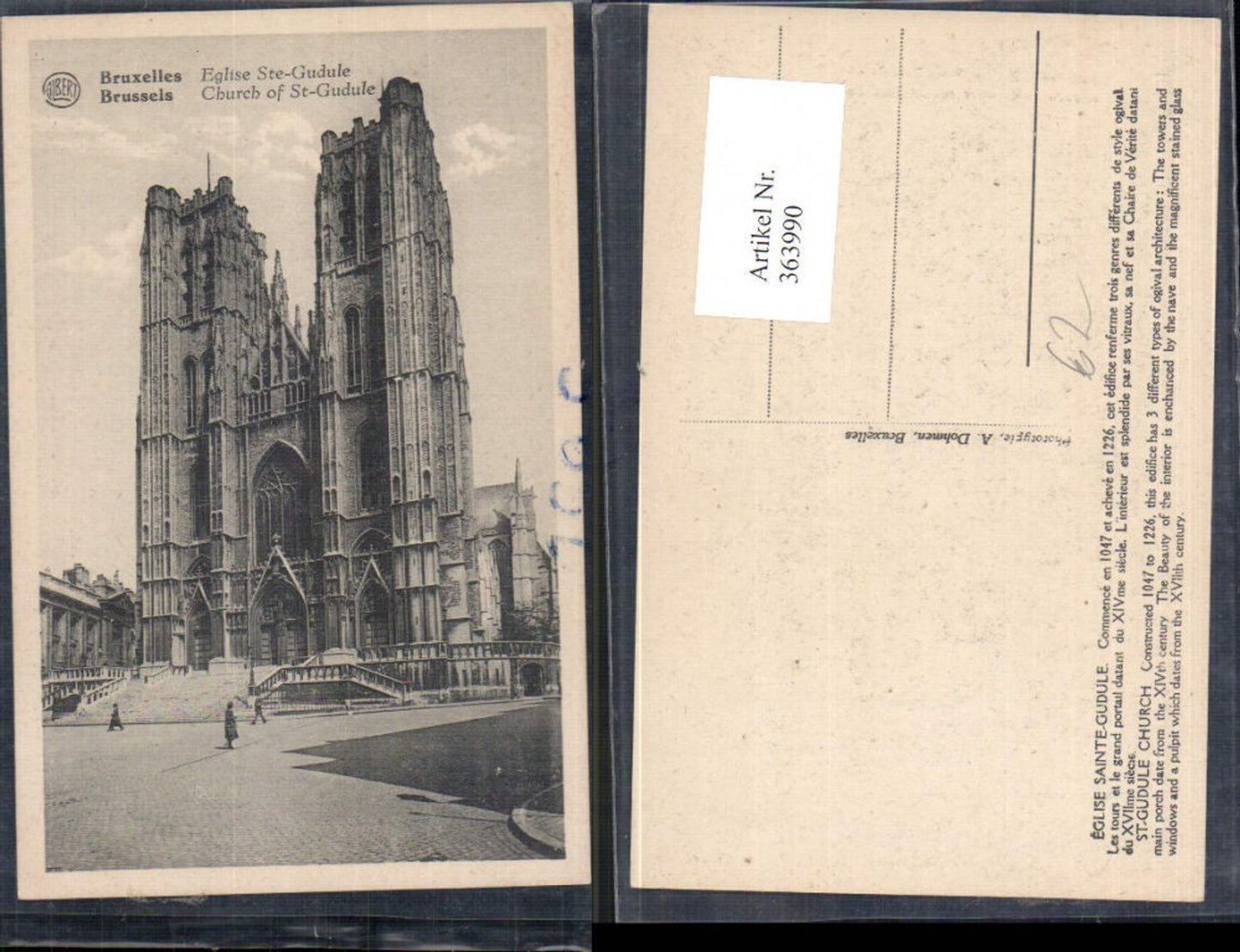 363990,Kirche Bruxelles Brussels Brüssel Eglise Ste-Gudule Church of St-Gudule