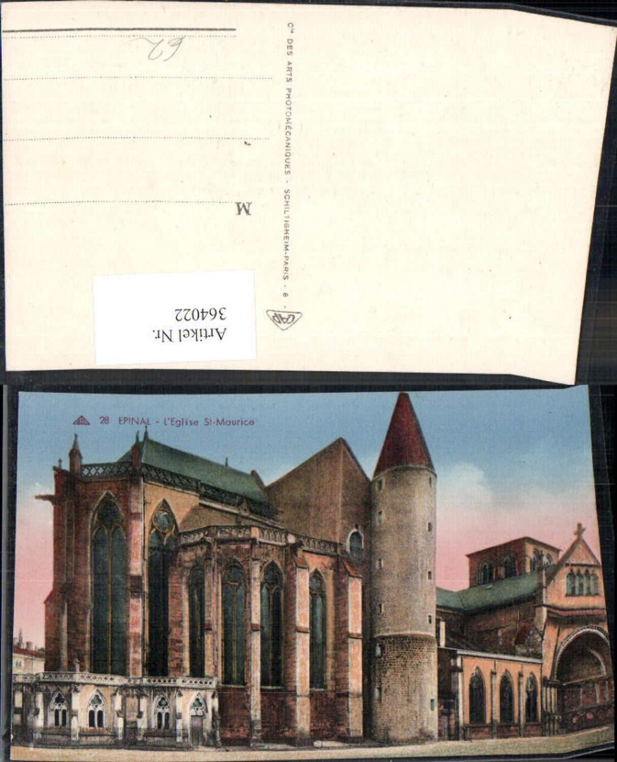 364022,Kirche Epinal L Eglise St Maurice