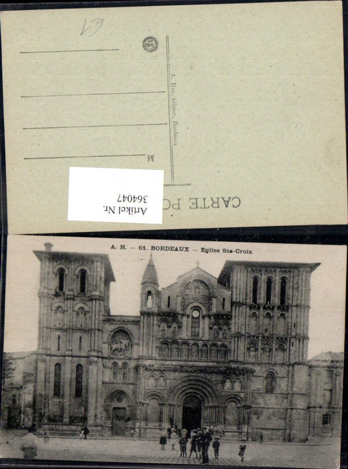 364047,Kirche Bordeaux Eglise Ste-Croix