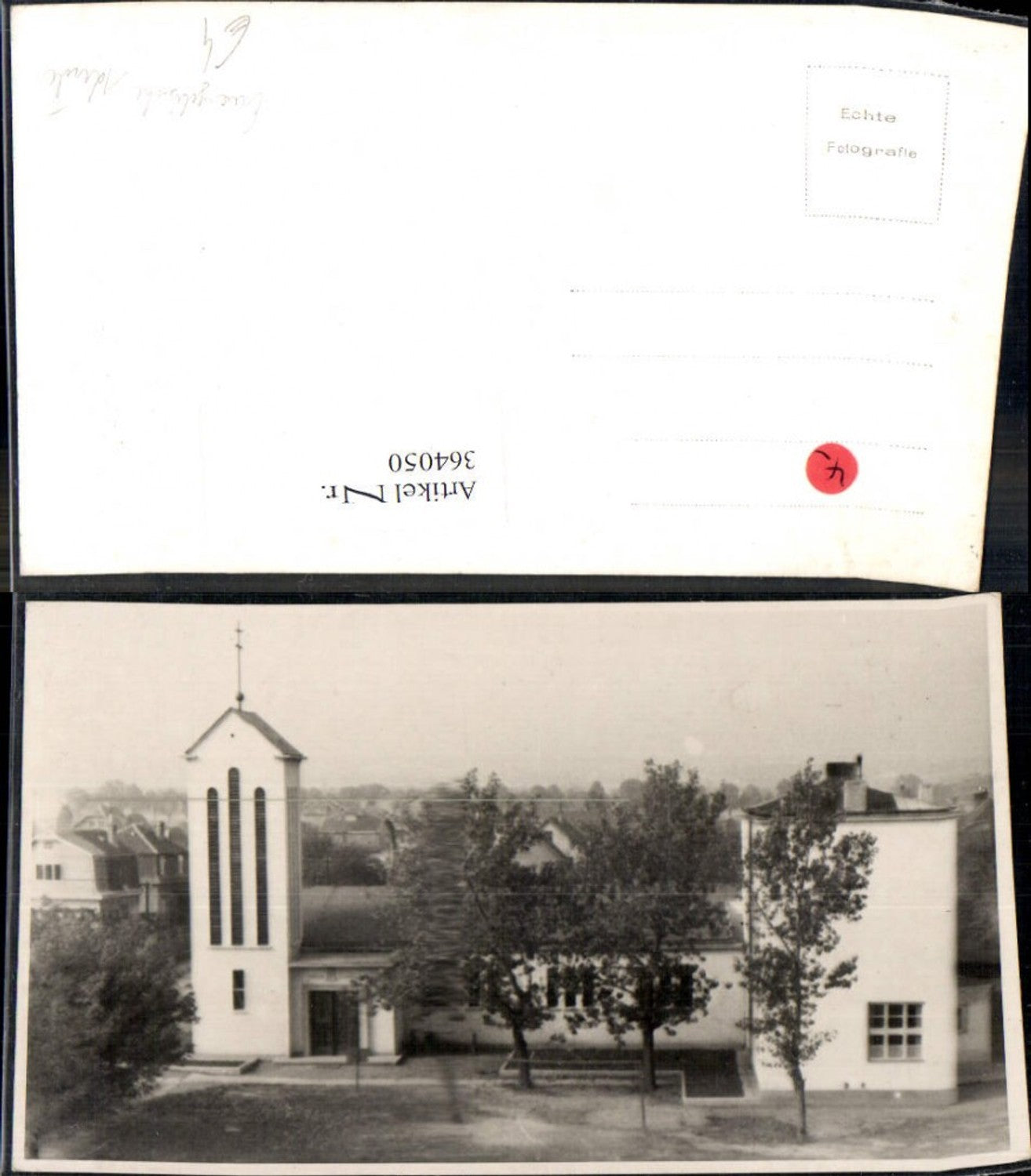 364050,Foto Ak Evanglische Kirche