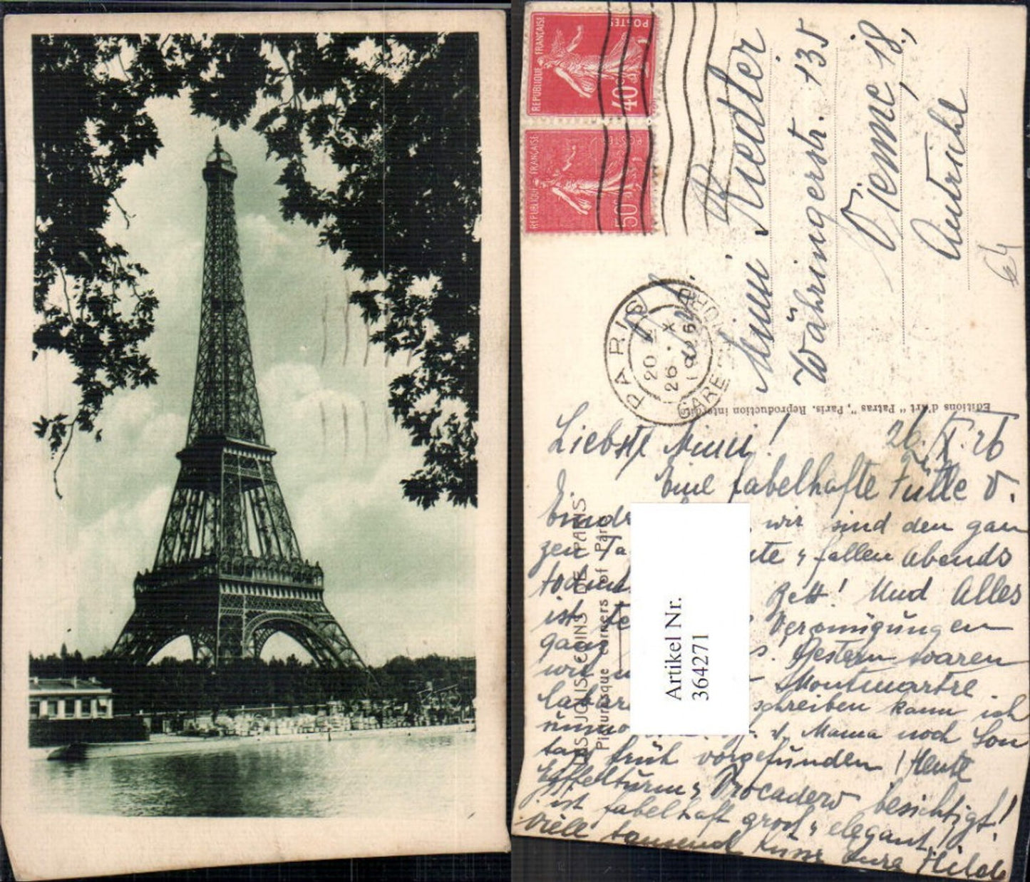 364271, Eiffel Tower Paris