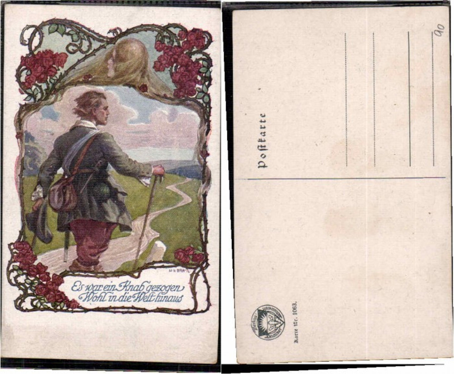 62969, German School Association 1063 WH Braun Knab went out into the world