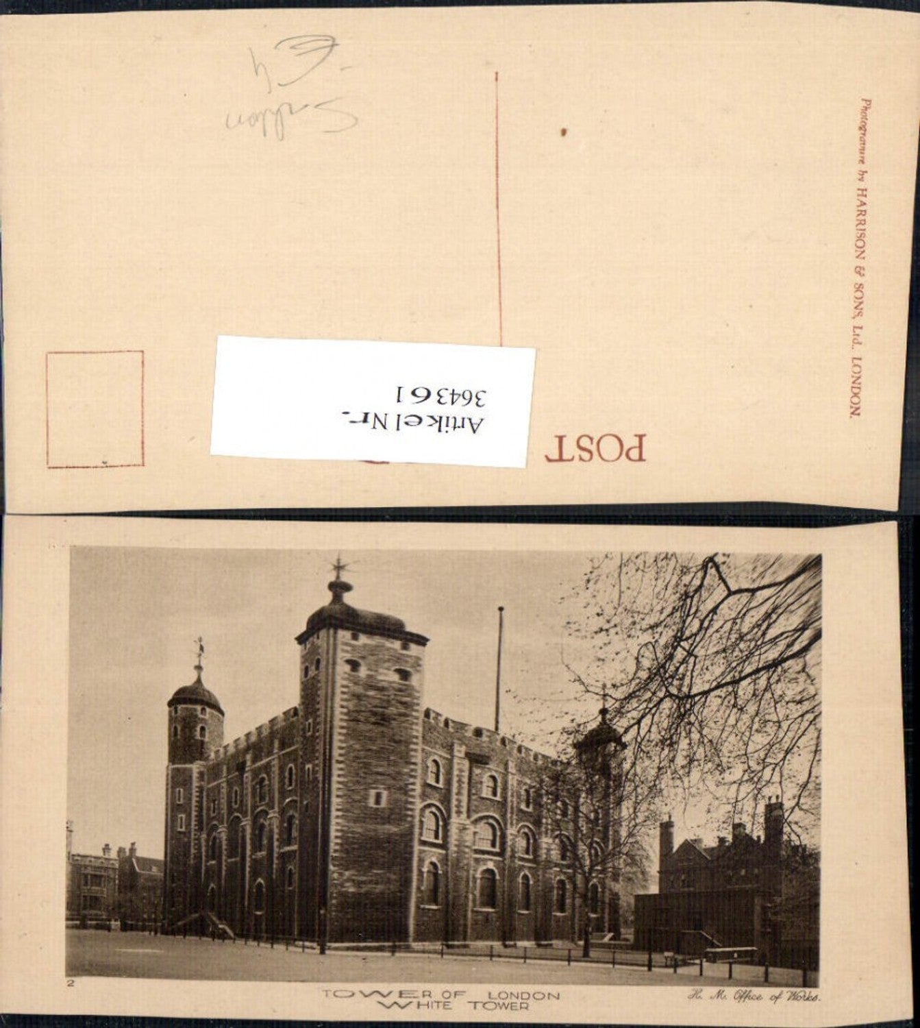 364361,Schloss Tower of London White Tower