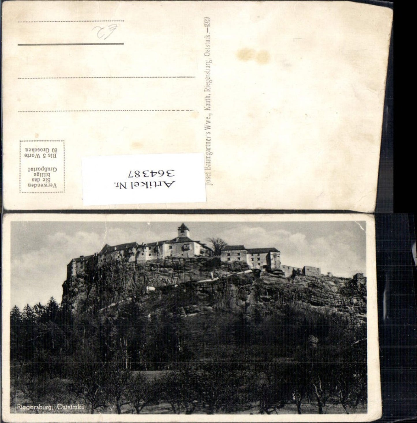 364387,Burg Riegersburg