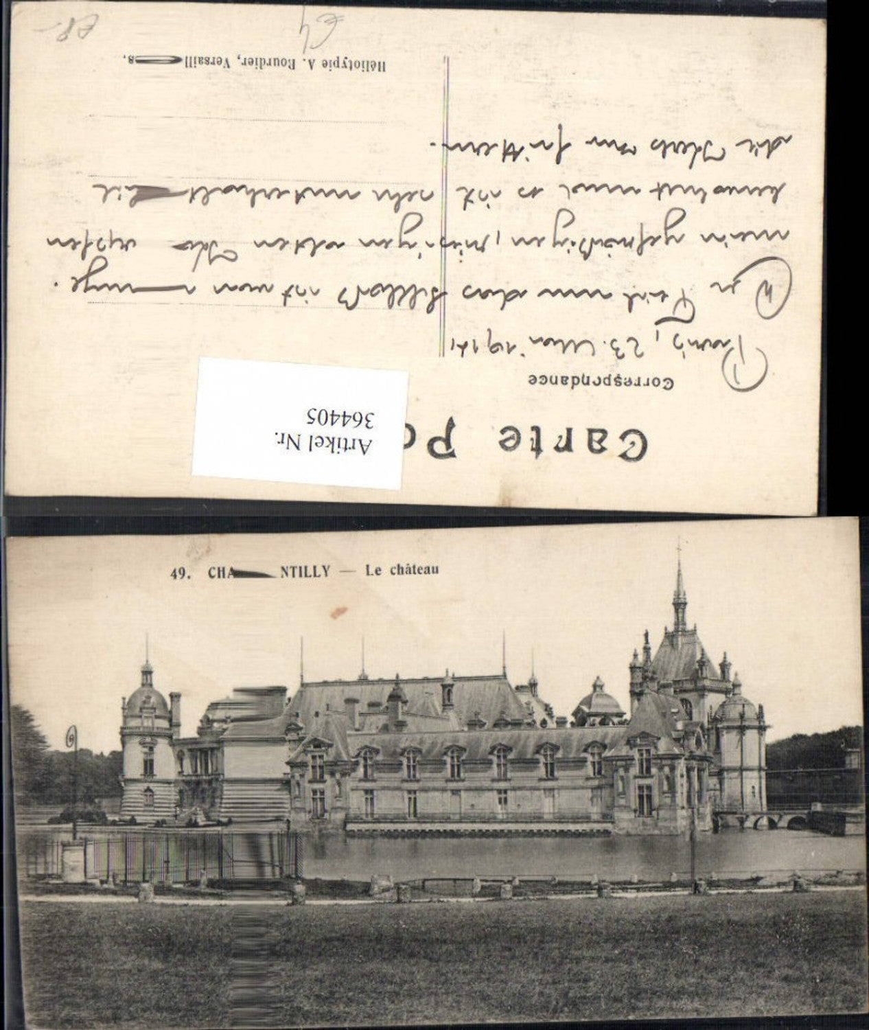 364405,Schloss Chantilly Le chateau