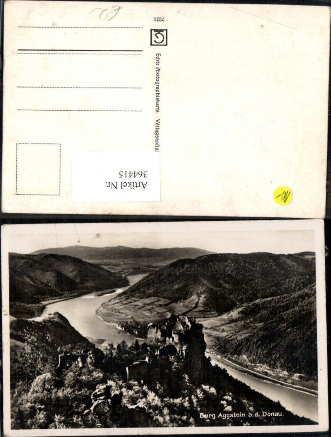 364415,Burg Aggstein a. d. Donau Wachau