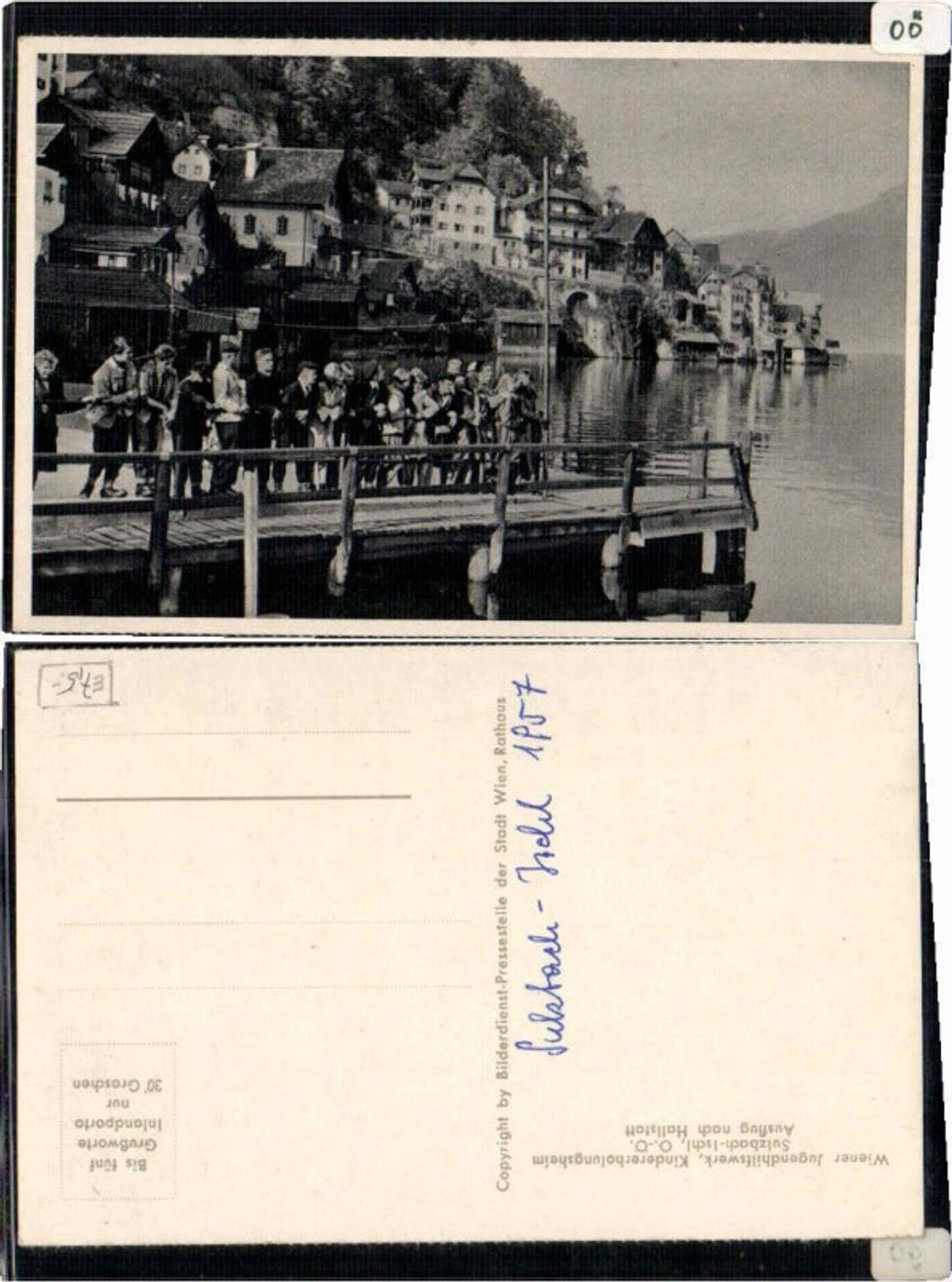 63156,Kinder Ausflug nach Hallstatt am Steg RAR