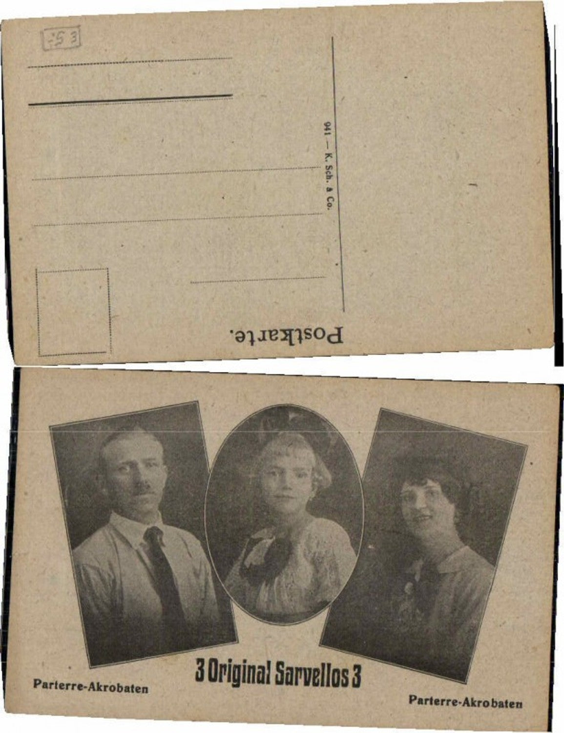 63264,Parterre Akrobaten Zirkus Sarvellos