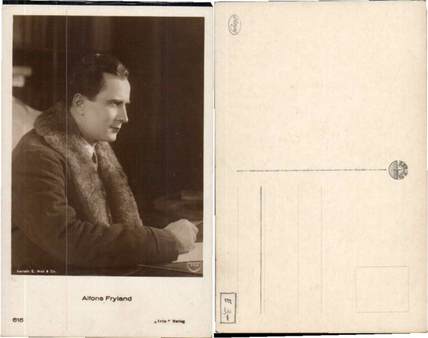 63285,Alfons Fryland Ross Iris Verlag 616