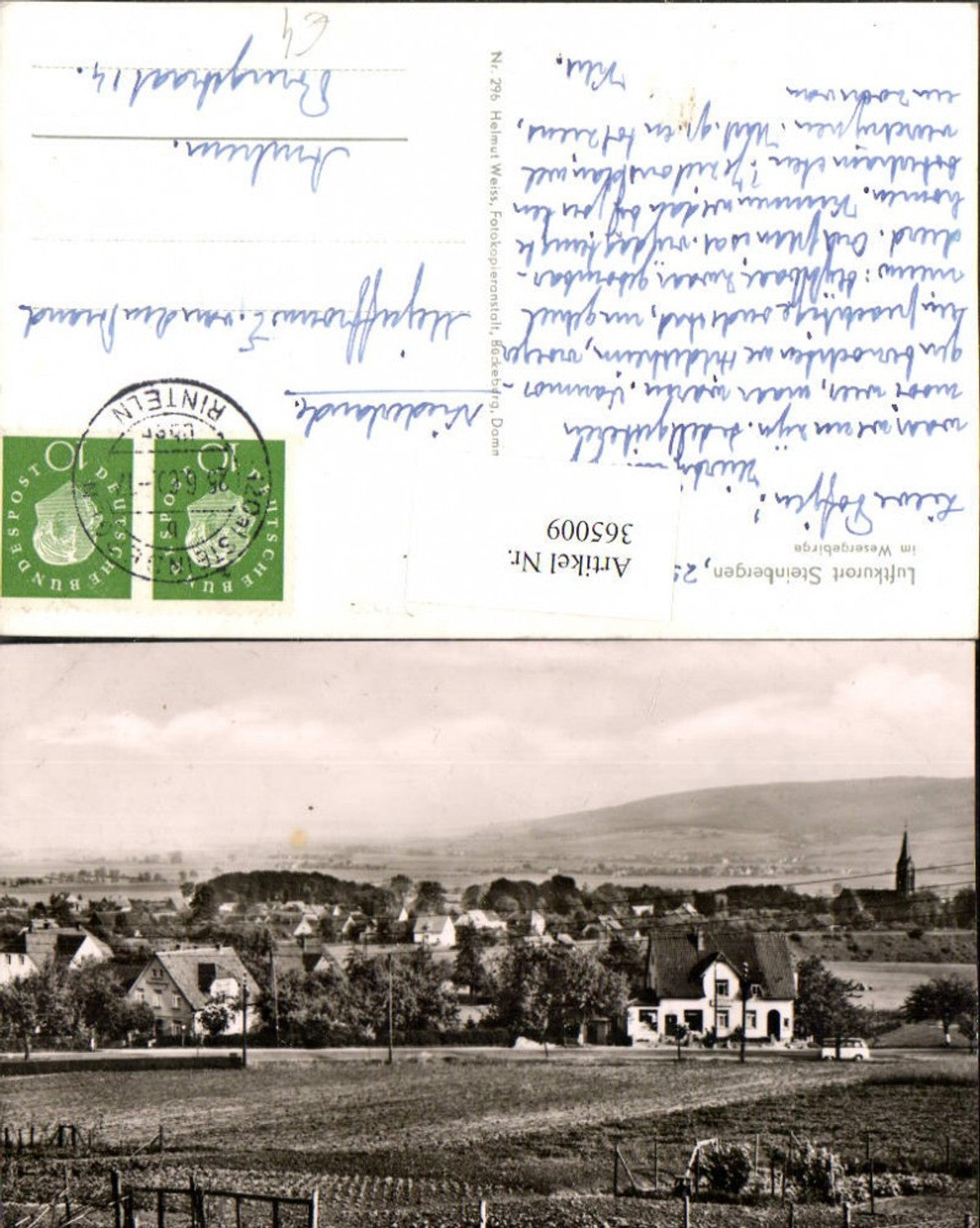 365009,Steinbergen im Wesergebirge Teilansicht