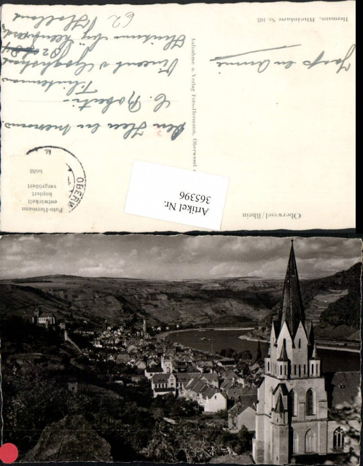 365396,Oberwesel am Rhein Totale Kirche