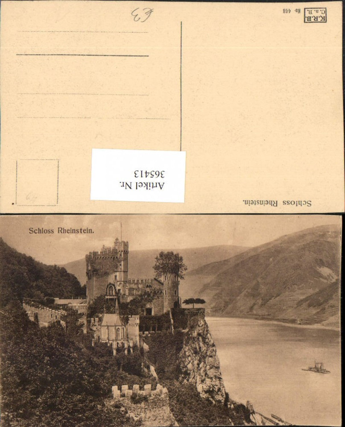 365413,Schloss Burg Rheinstein b. Trechtingshausen